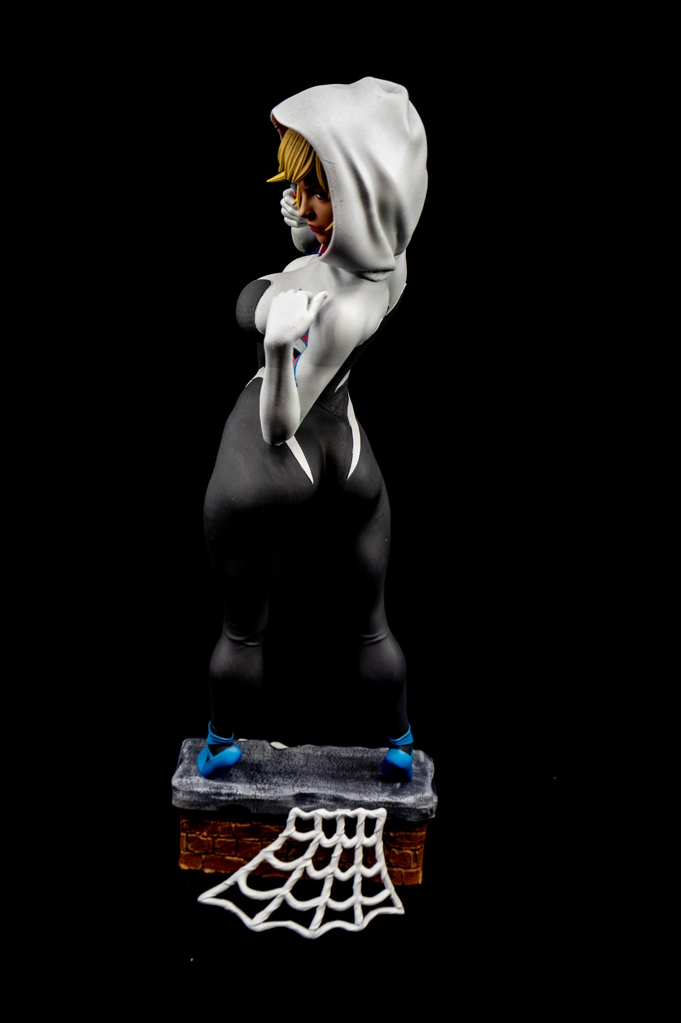 Spider-Gwen Resin Fan Art Pro Painted - MTO