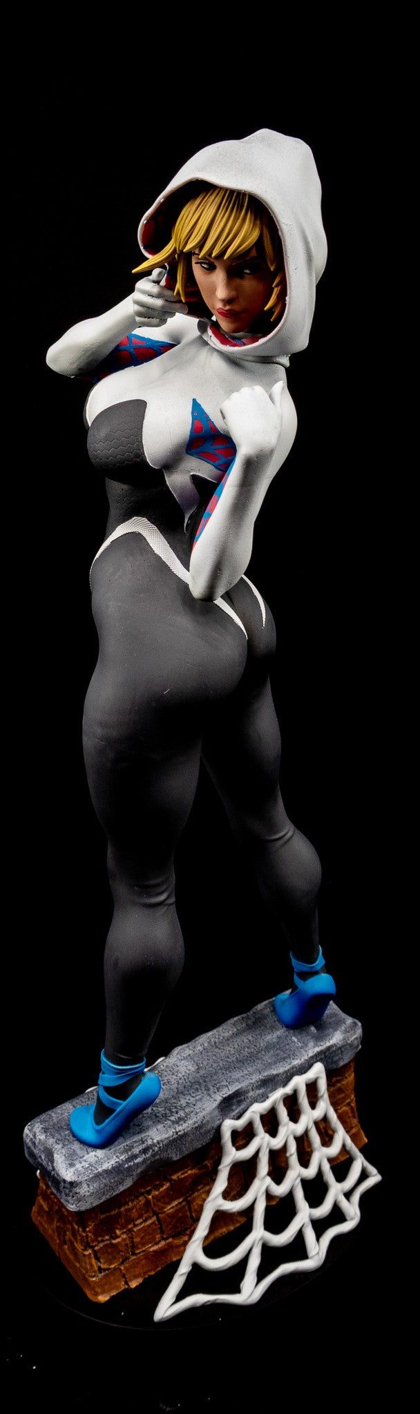 Spider-Gwen Resin Fan Art Pro Painted - MTO