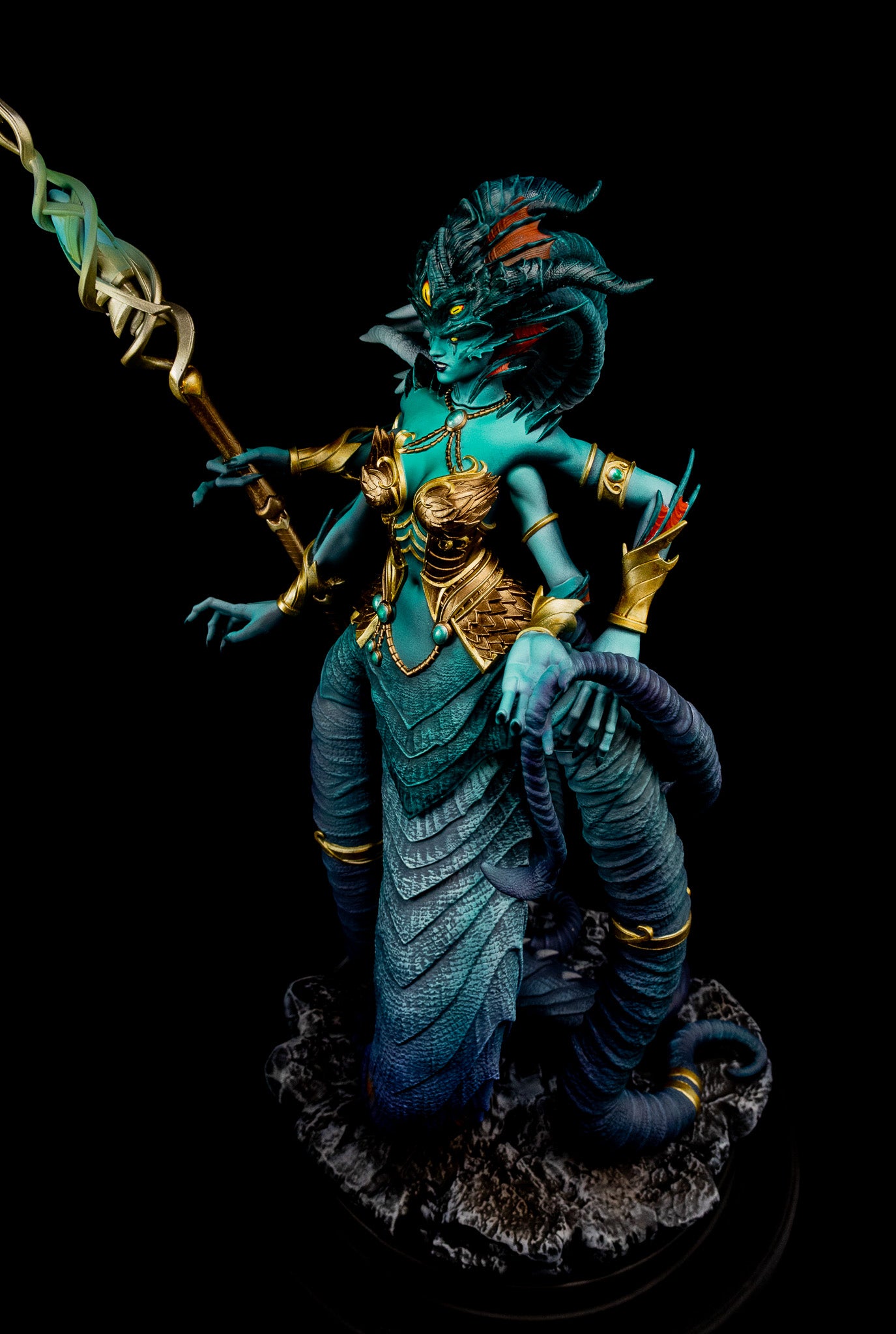 Queen Azshara Resin Fan Art - MTO