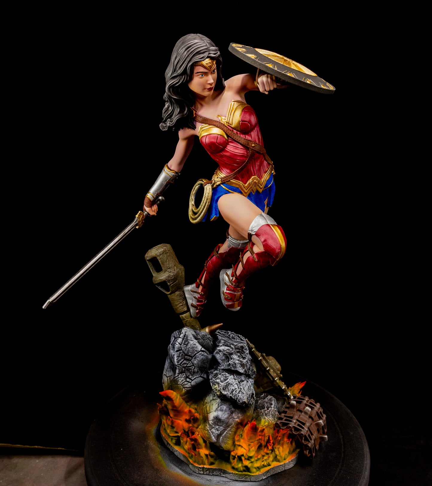 Wonder Woman Sanix Resin Fan Art Pro Painted - MTO