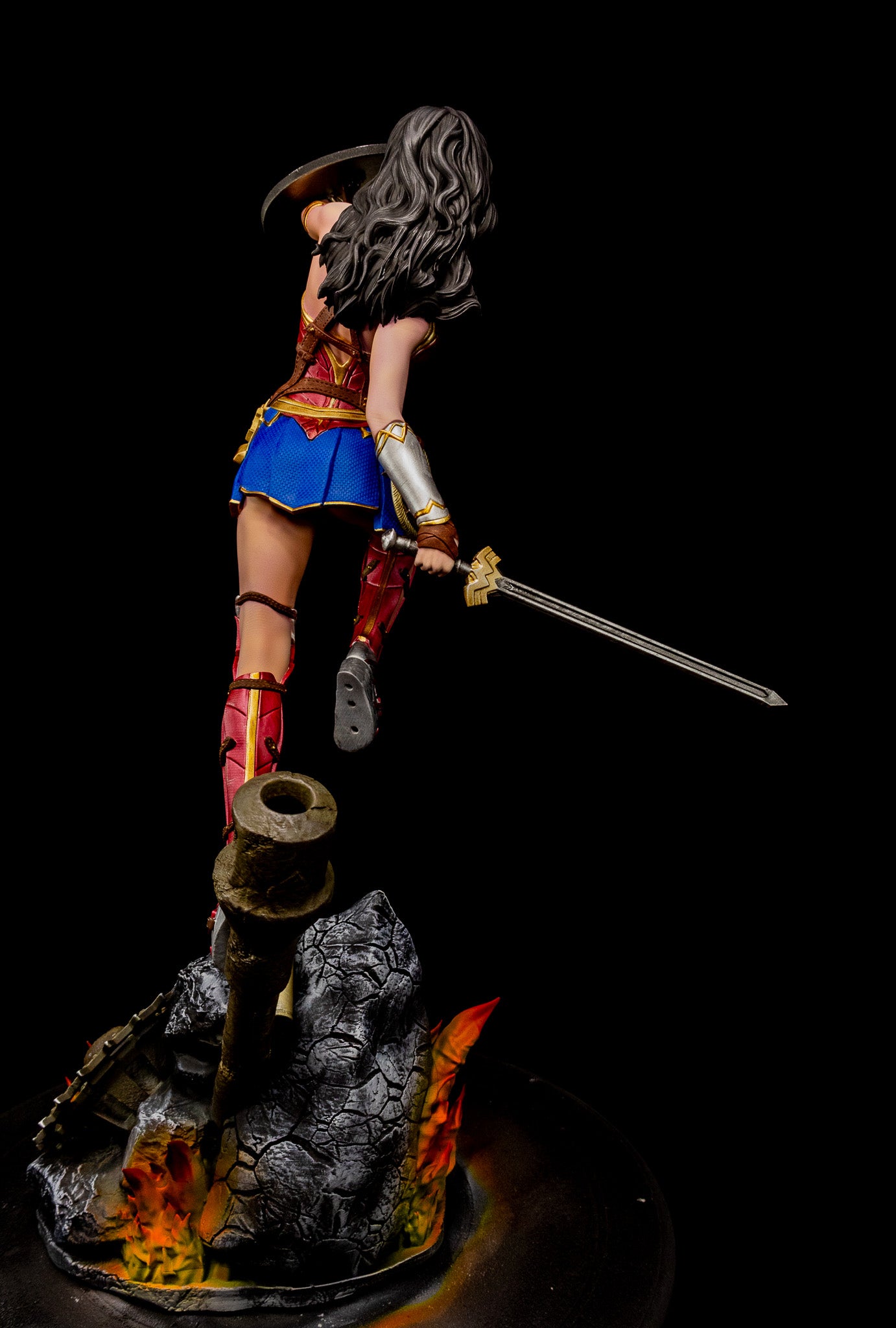 Wonder Woman Sanix Resin Fan Art Pro Painted - MTO