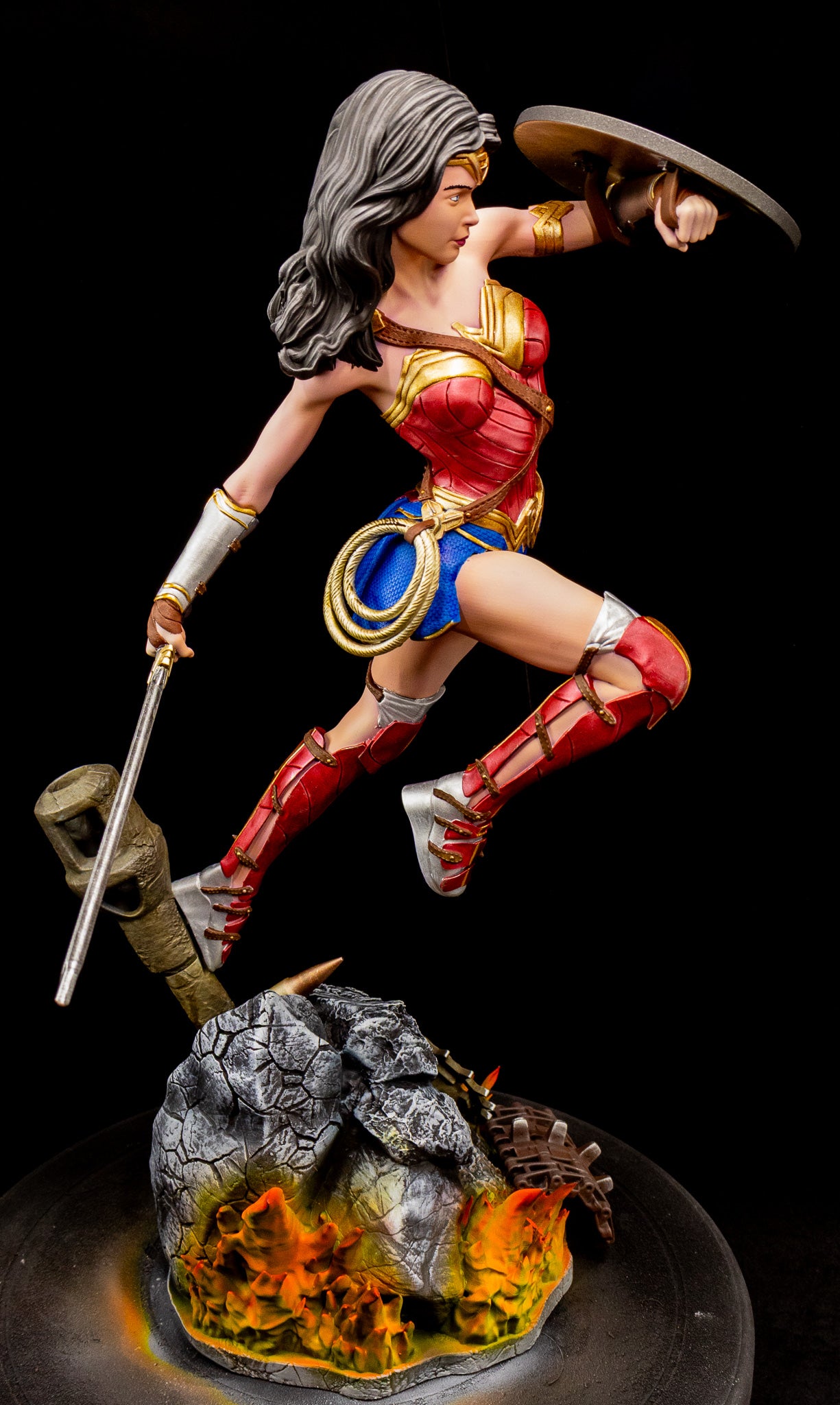 Wonder Woman Sanix Resin Fan Art Pro Painted - MTO
