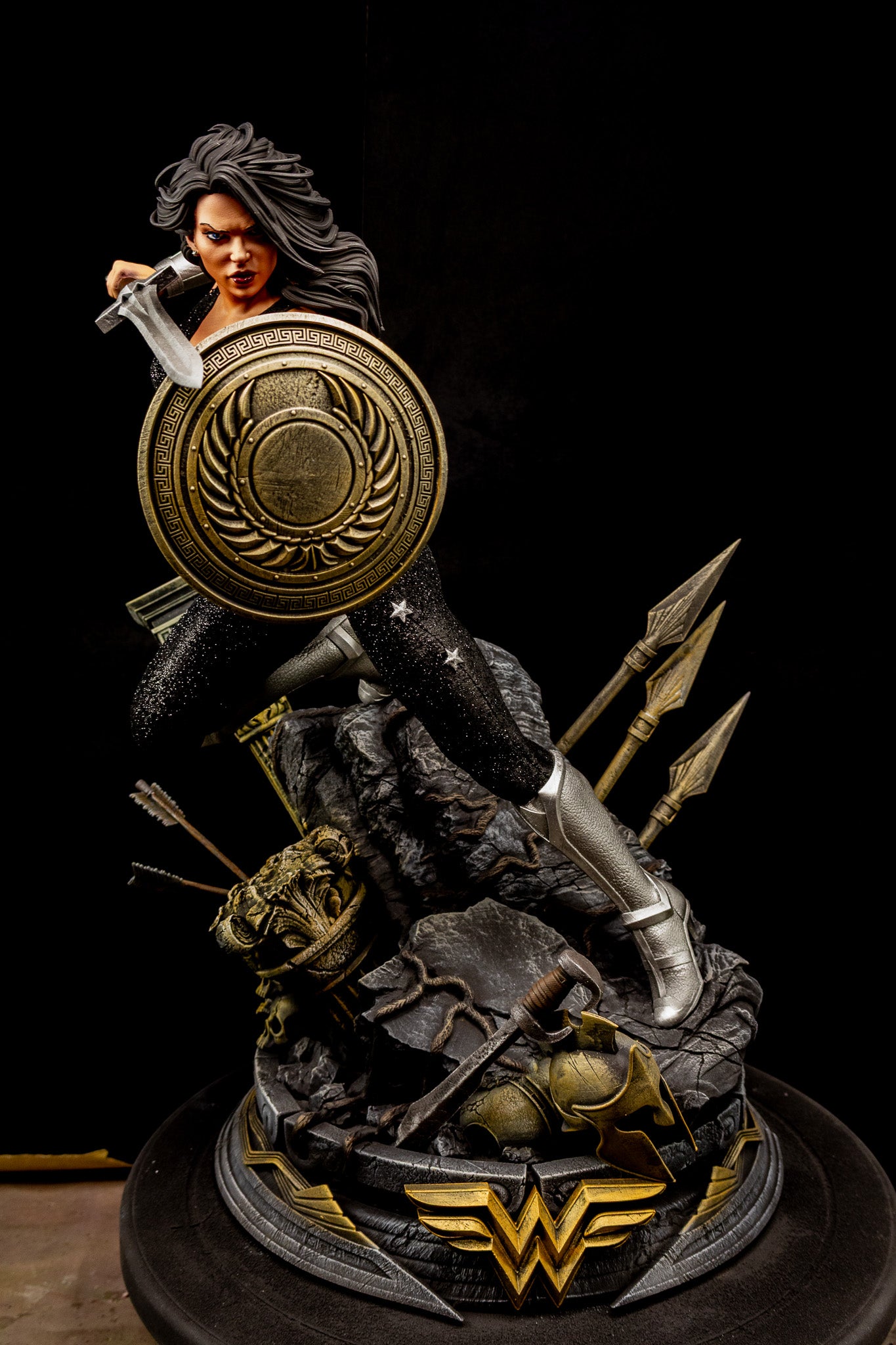 Donna Troy Collectible Resin Fan Art Pro Painted - MTO (Design by B3dserk)
