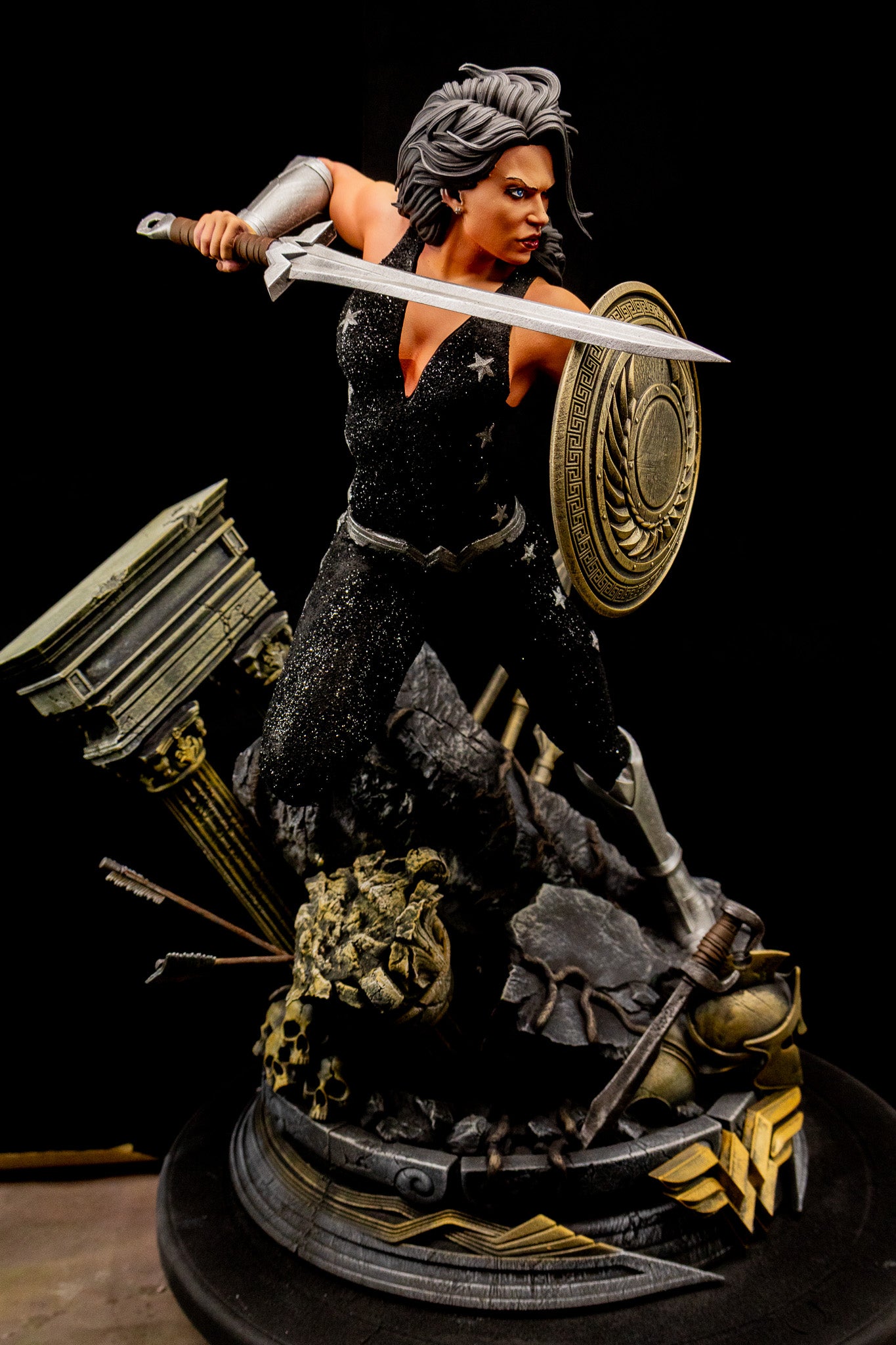 Donna Troy Collectible Resin Fan Art Pro Painted - MTO (Design by B3dserk)