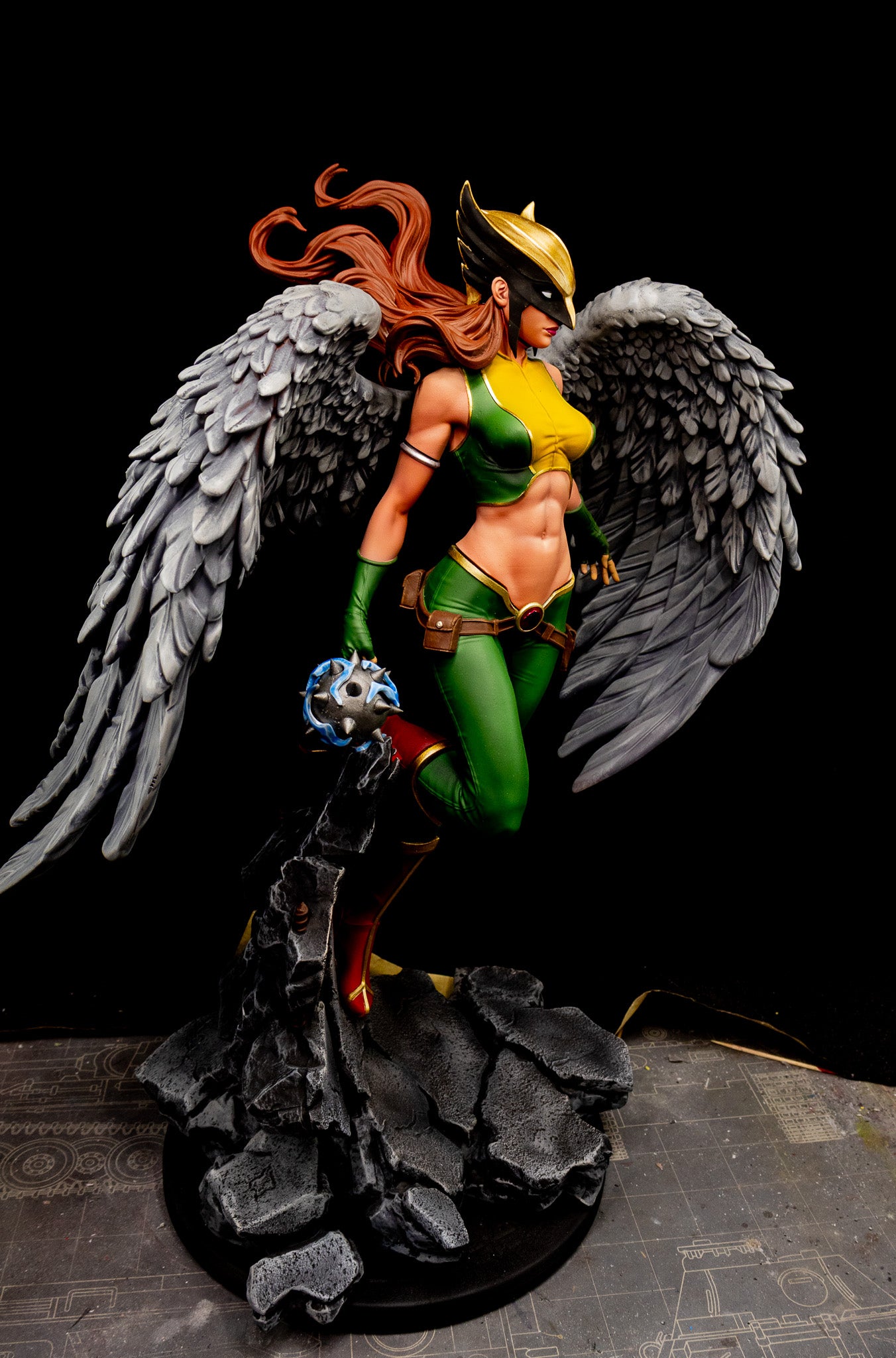 Hawkgirl Resin Fan Art - MTO (Abe3D)