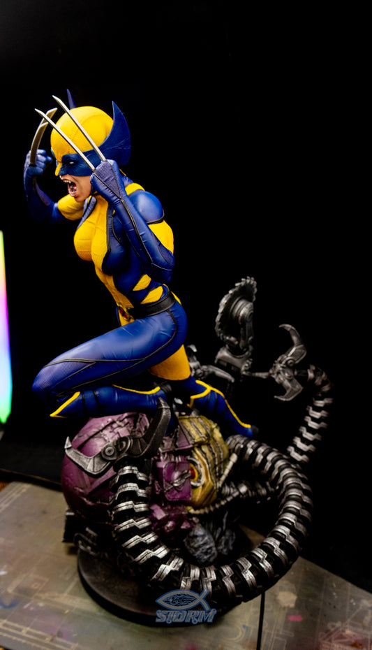 X-23 Collectible Resin Fan Art - IN STOCK (Design by Wicked)