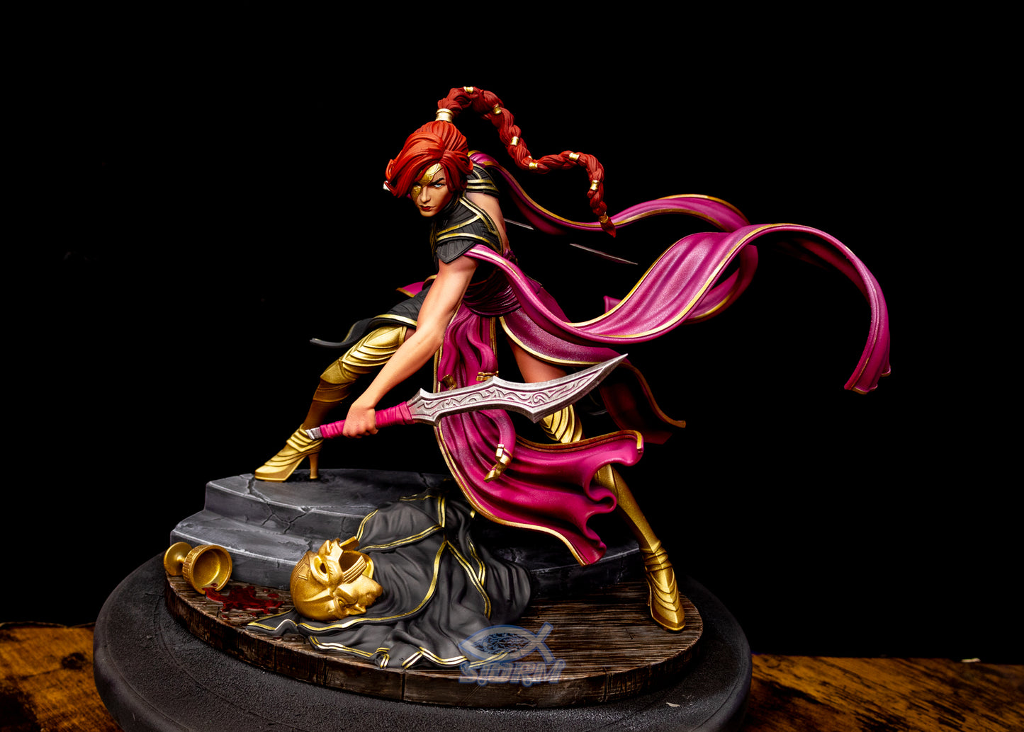 Katarina League of Legends Resin Fan Art - MTO (Design by Bulkamancer)