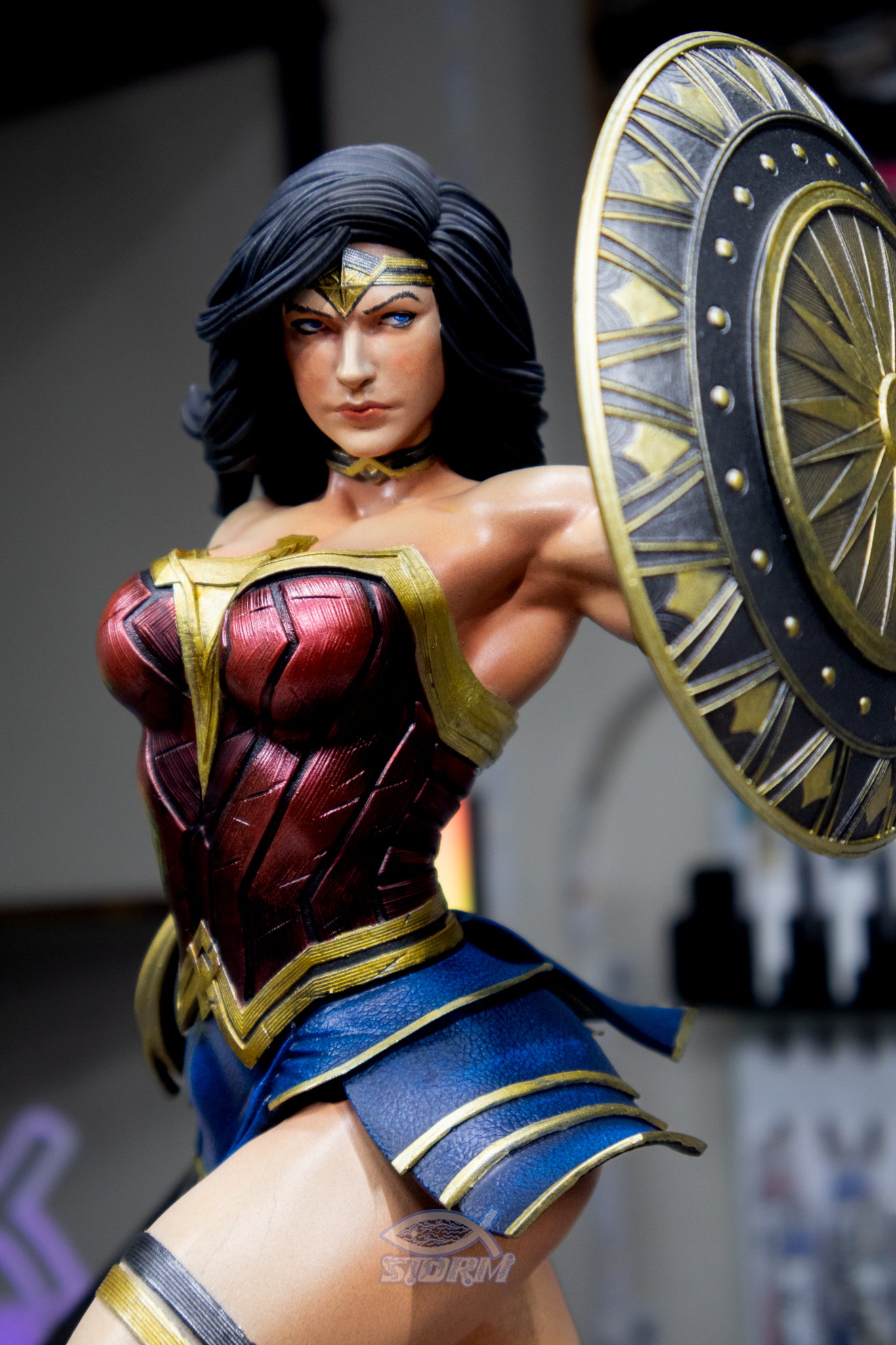 Wonder Woman Resin Fan Art Pro Painted - MTO (ZEZ