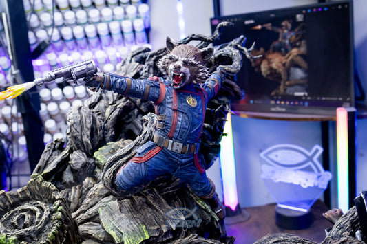 Rocket and Groot - MTO (Designed by ZEZ Studios)