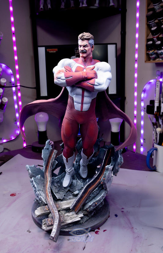 Omniman Resin Fan Art - MTO (Tanuki)