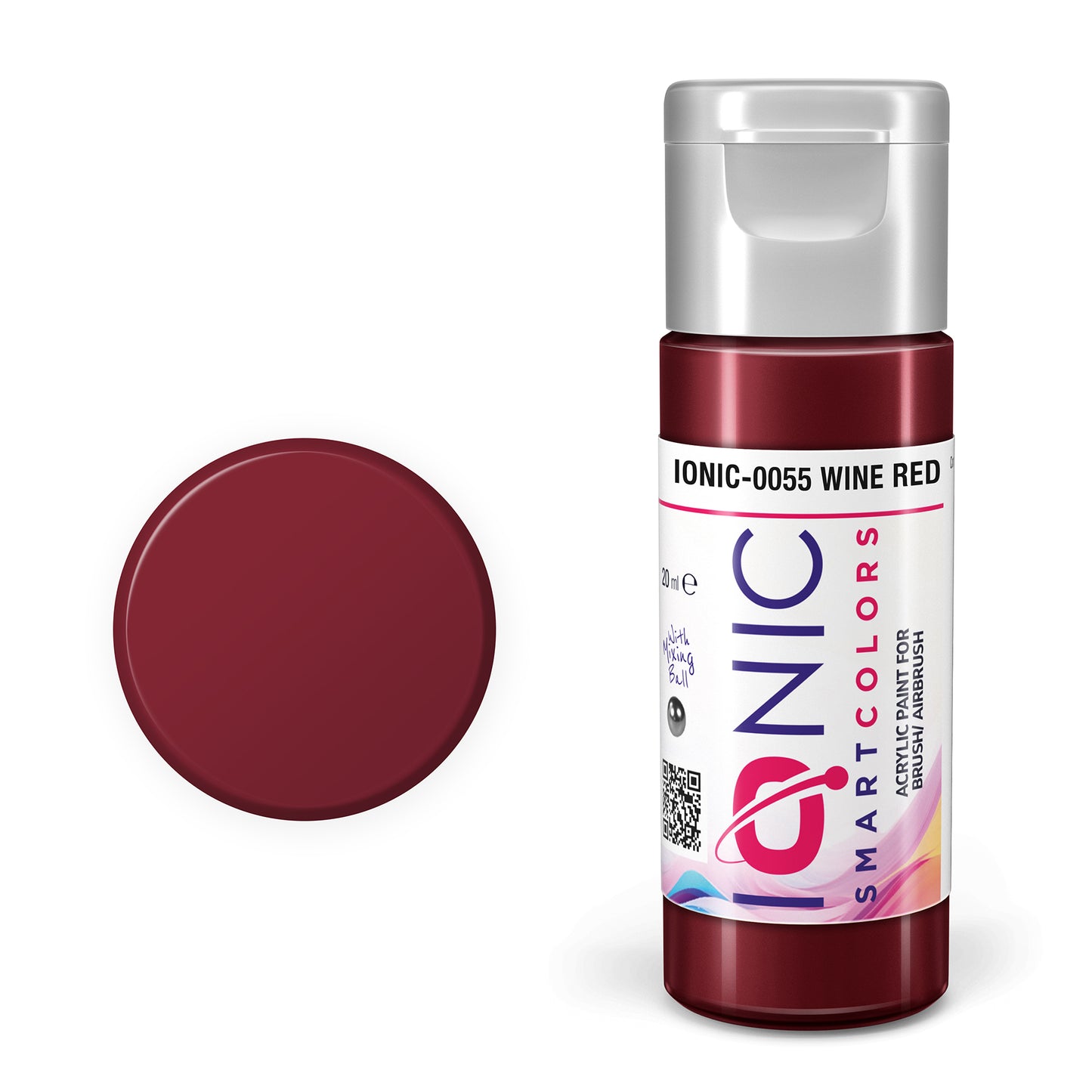 Ionic-0055 Wine Red