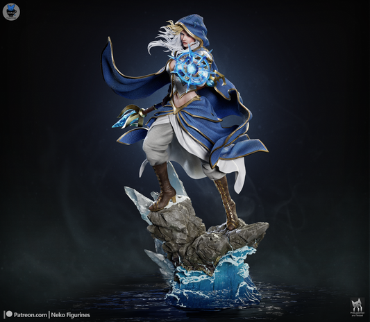 Jaina Proudmoore WoW Resin Art (Neko Version)