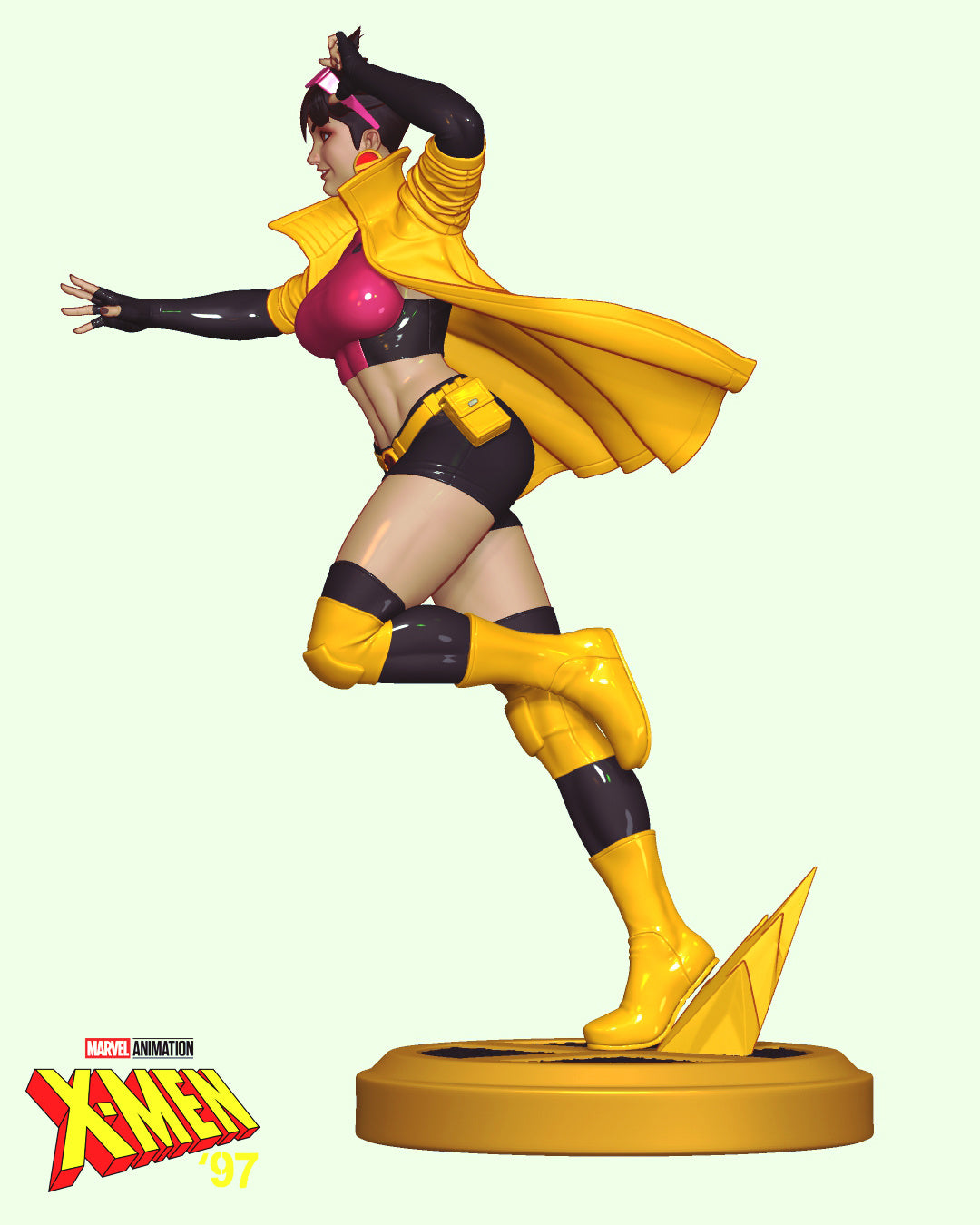 X-Men Jubilee Resin Fan Art - MTO (Design by Abe3D)