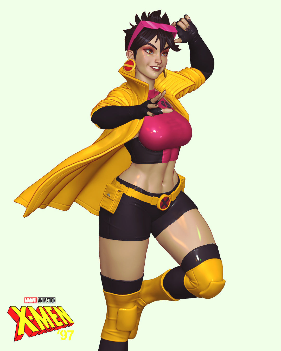X-Men Jubilee Resin Fan Art - MTO (Design by Abe3D)