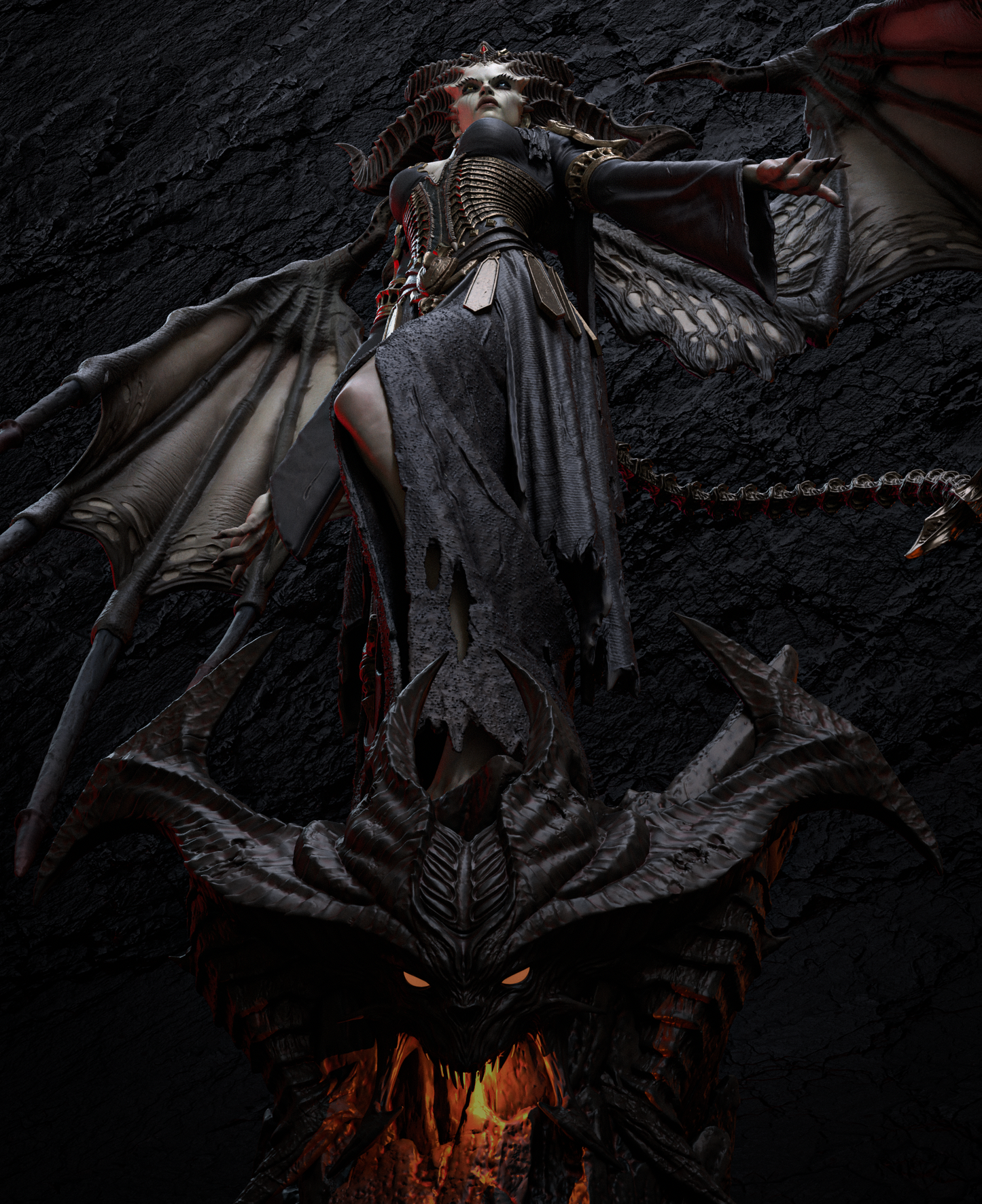 Lilith Resin Art - MTO (Design by CA3D)