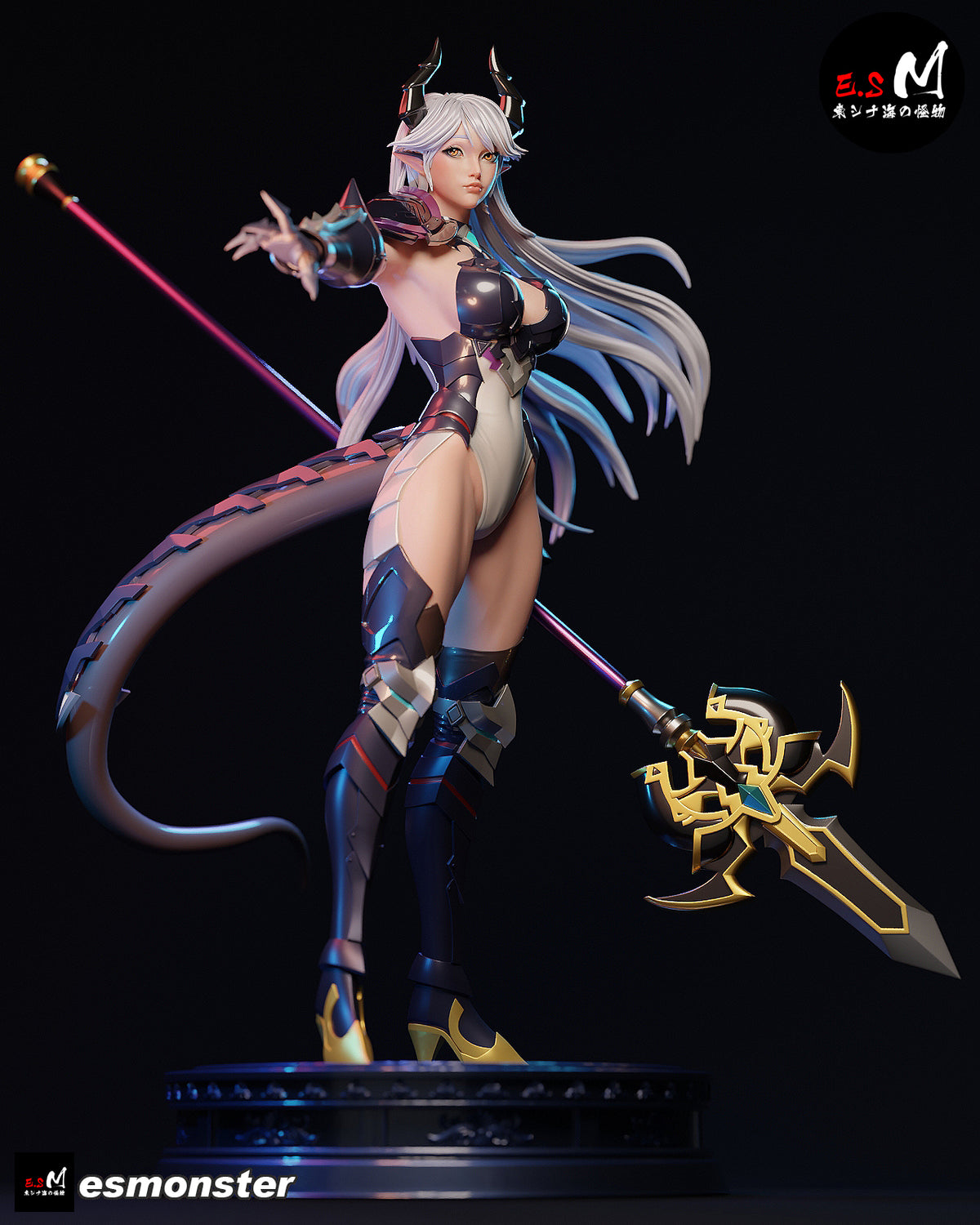 Luna Resin Art (East Sea Monster Version)