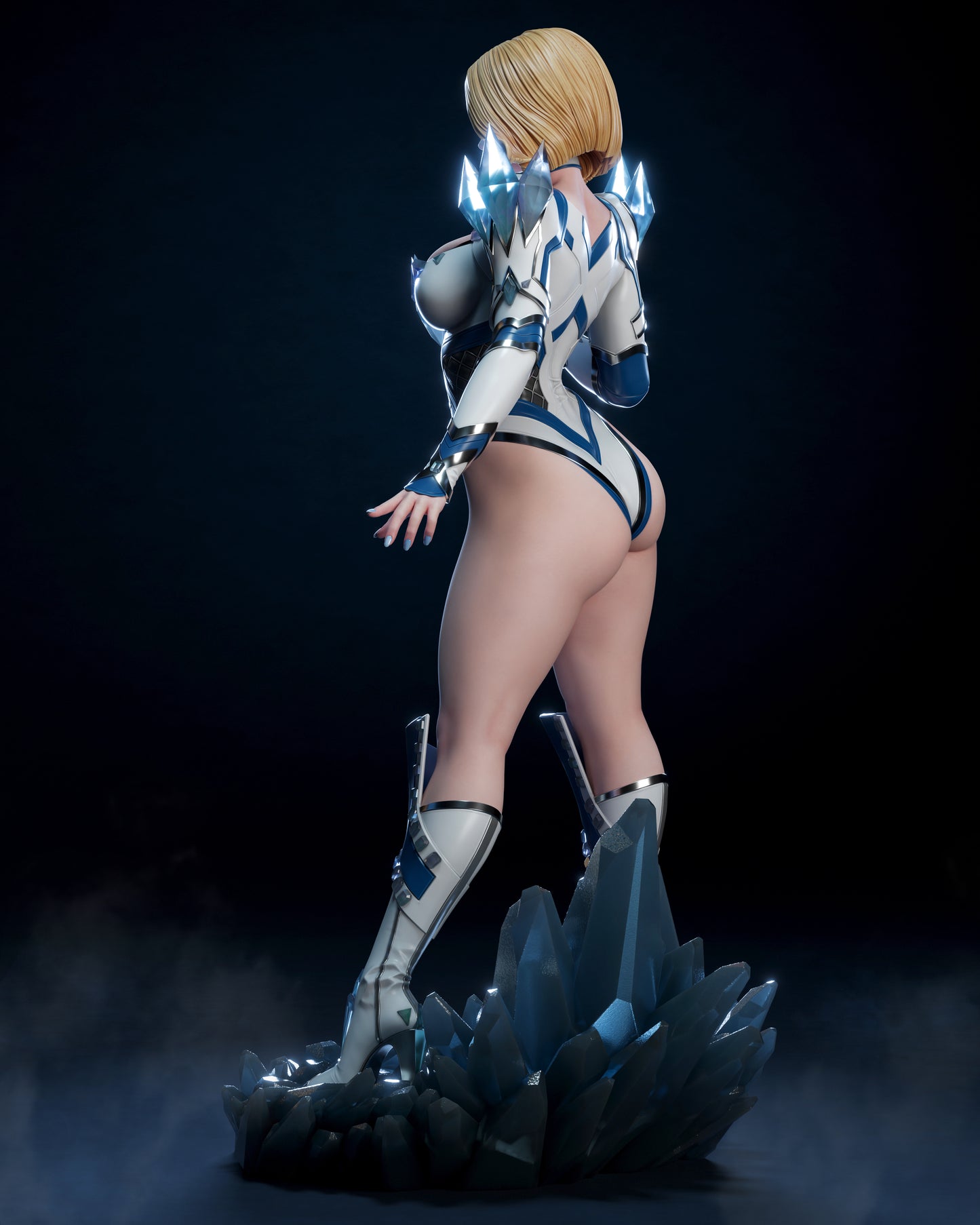 Emma Frost Resin Fan Art (Design by CA3D Studios)