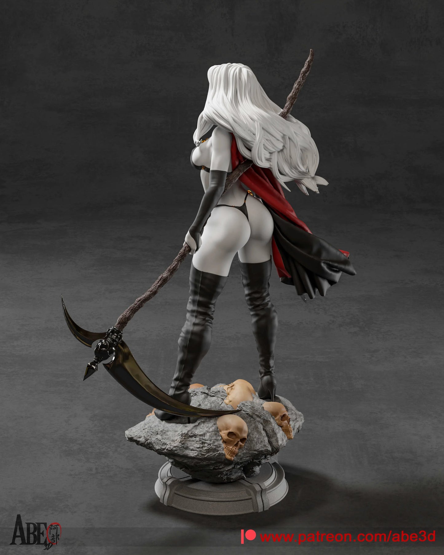 Lady Death Resin Fan Art Pro Painted - MTO