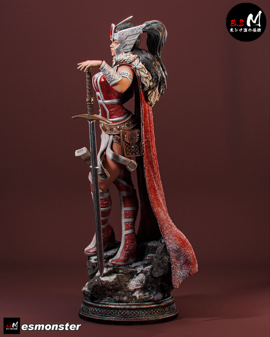 Lady Sif Resin Art (East Sea Monster Version)