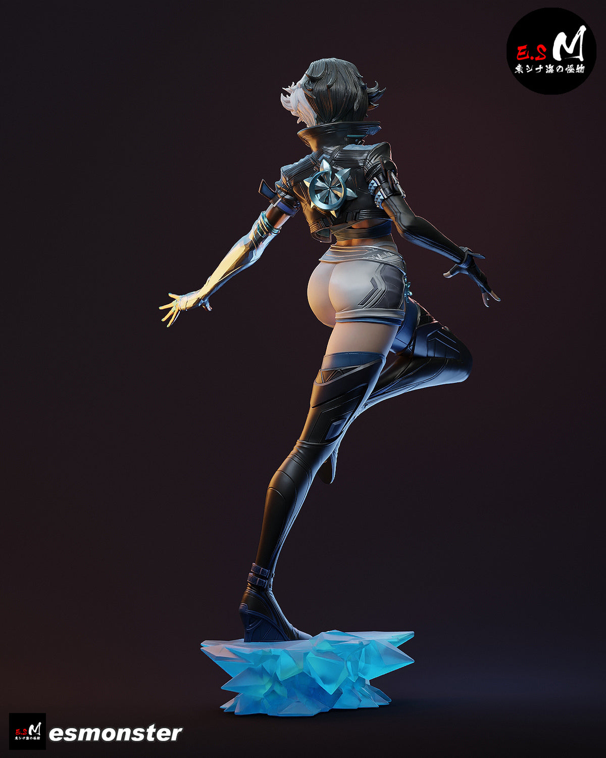 Luna Snow Resin Art (East Sea Monster Version)