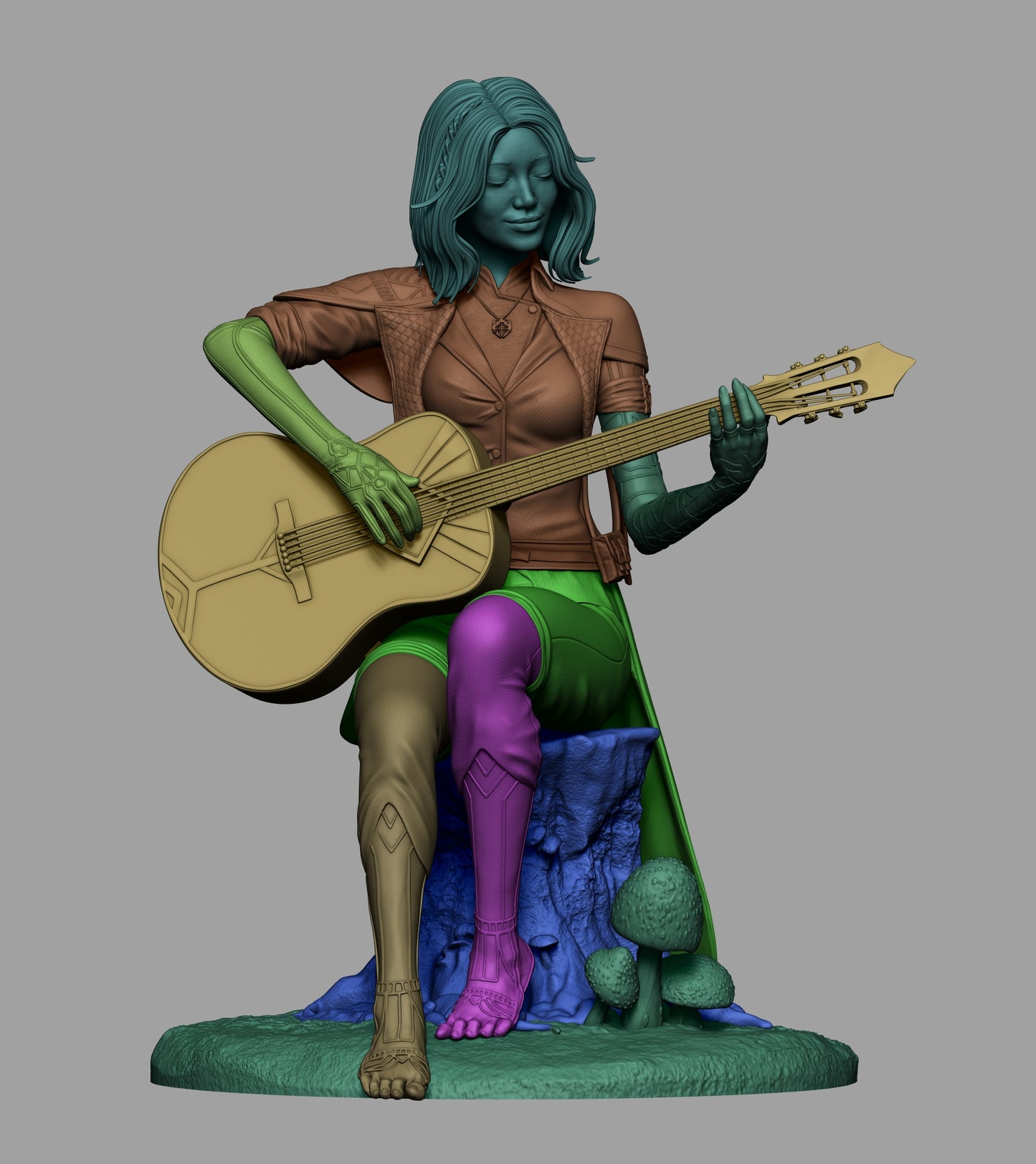 Lune Expedition 33 Resin Sculpture (Design by CA3D Studios)
