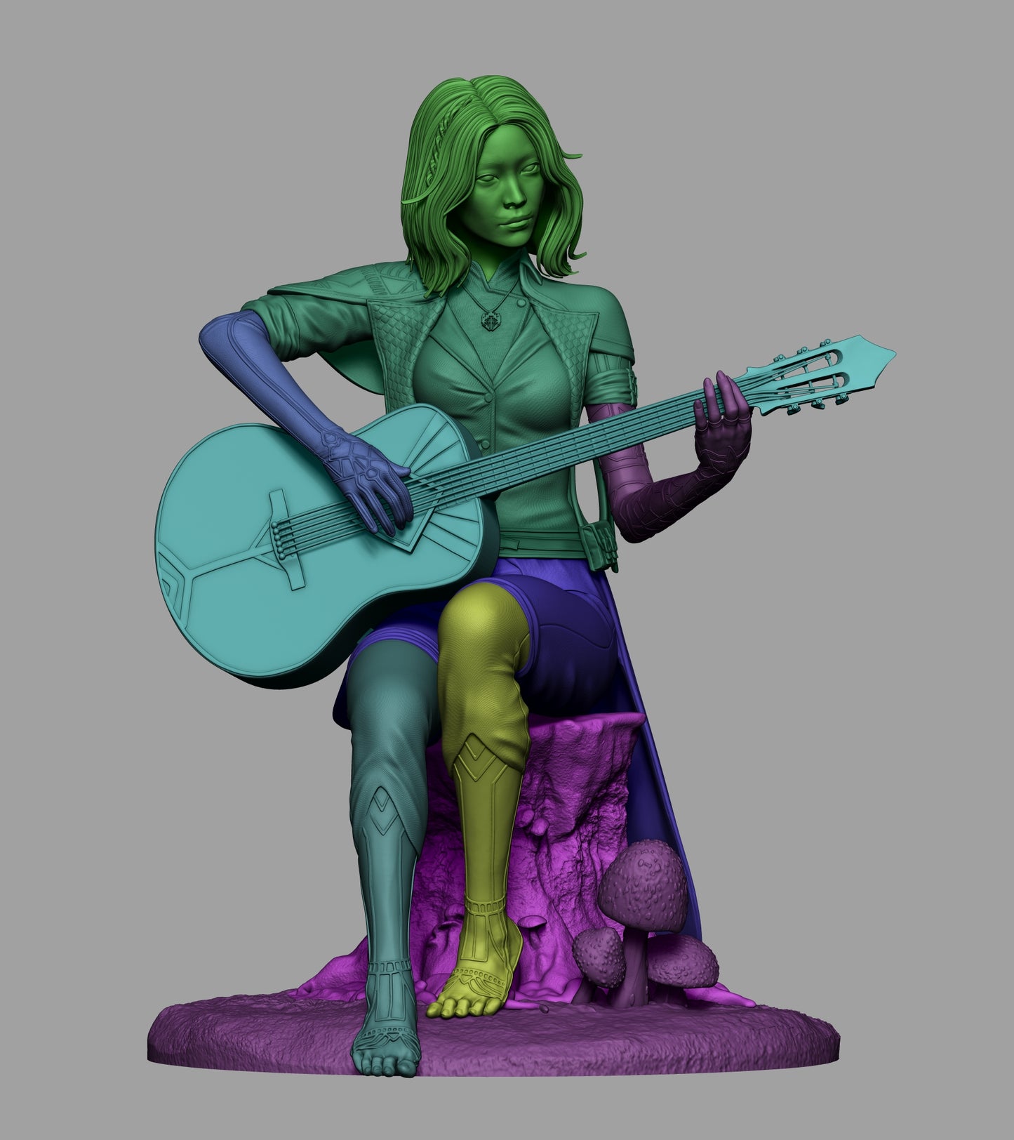 Lune Expedition 33 Resin Sculpture (Design by CA3D Studios)