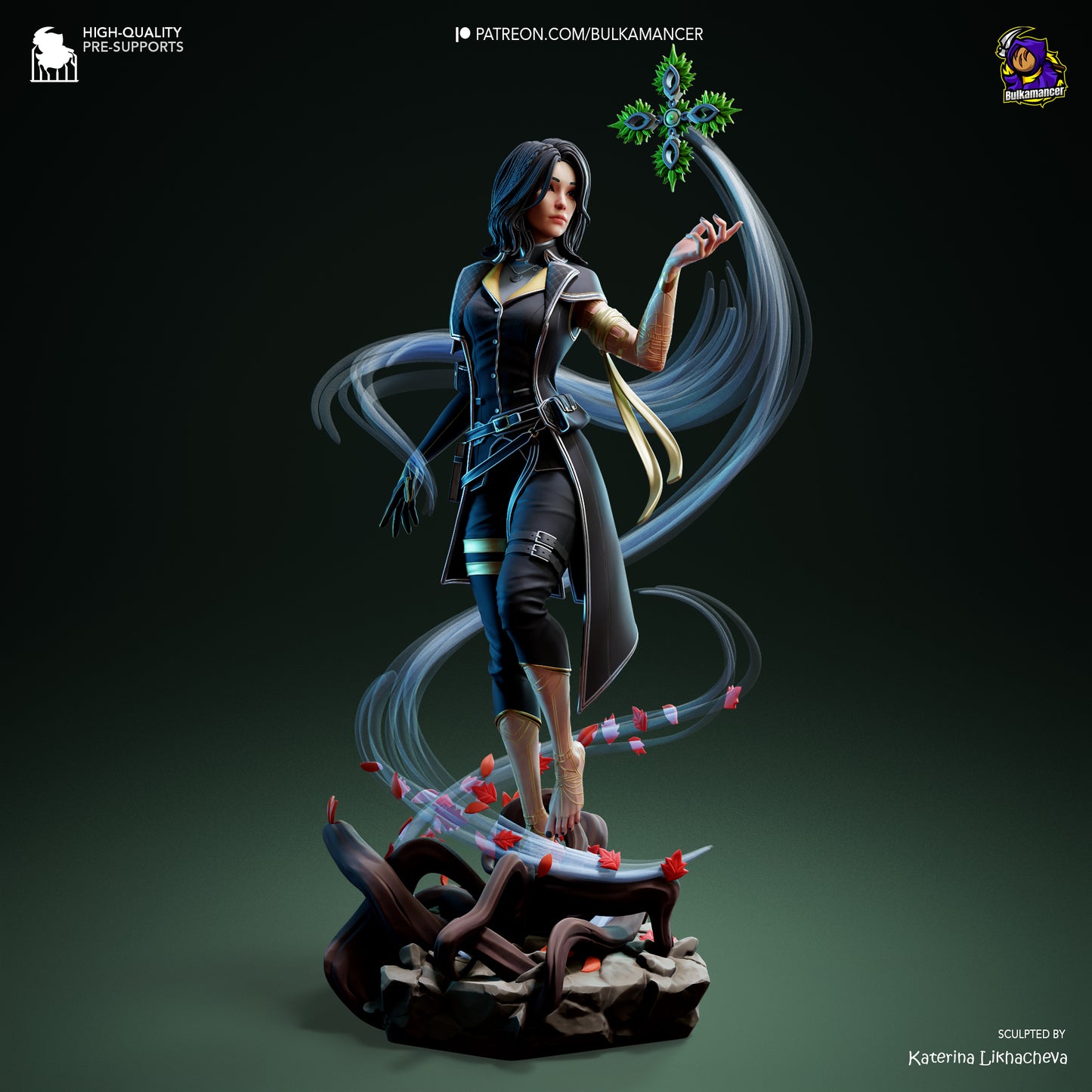 Clair Obscur Expedition 33 Lune Resin Fan Art - MTO (Design by Bulkamancer)