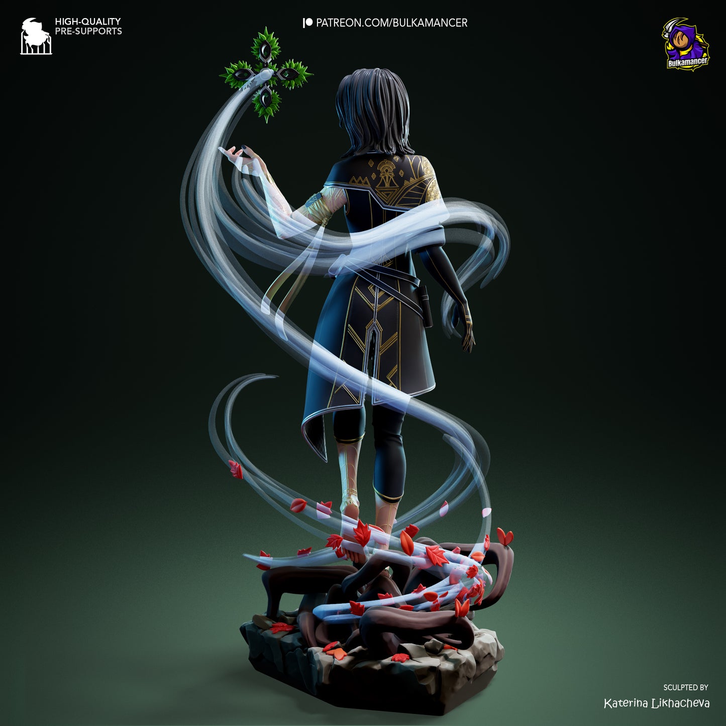 Clair Obscur Expedition 33 Lune Resin Fan Art - MTO (Design by Bulkamancer)