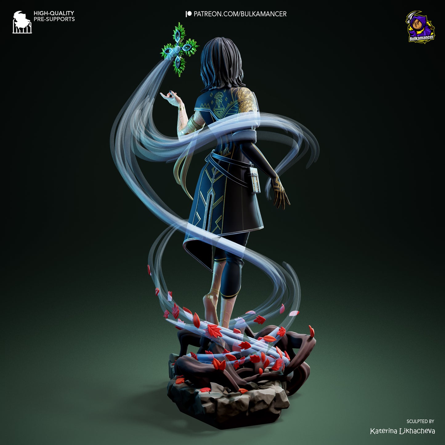 Clair Obscur Expedition 33 Lune Resin Fan Art - MTO (Design by Bulkamancer)