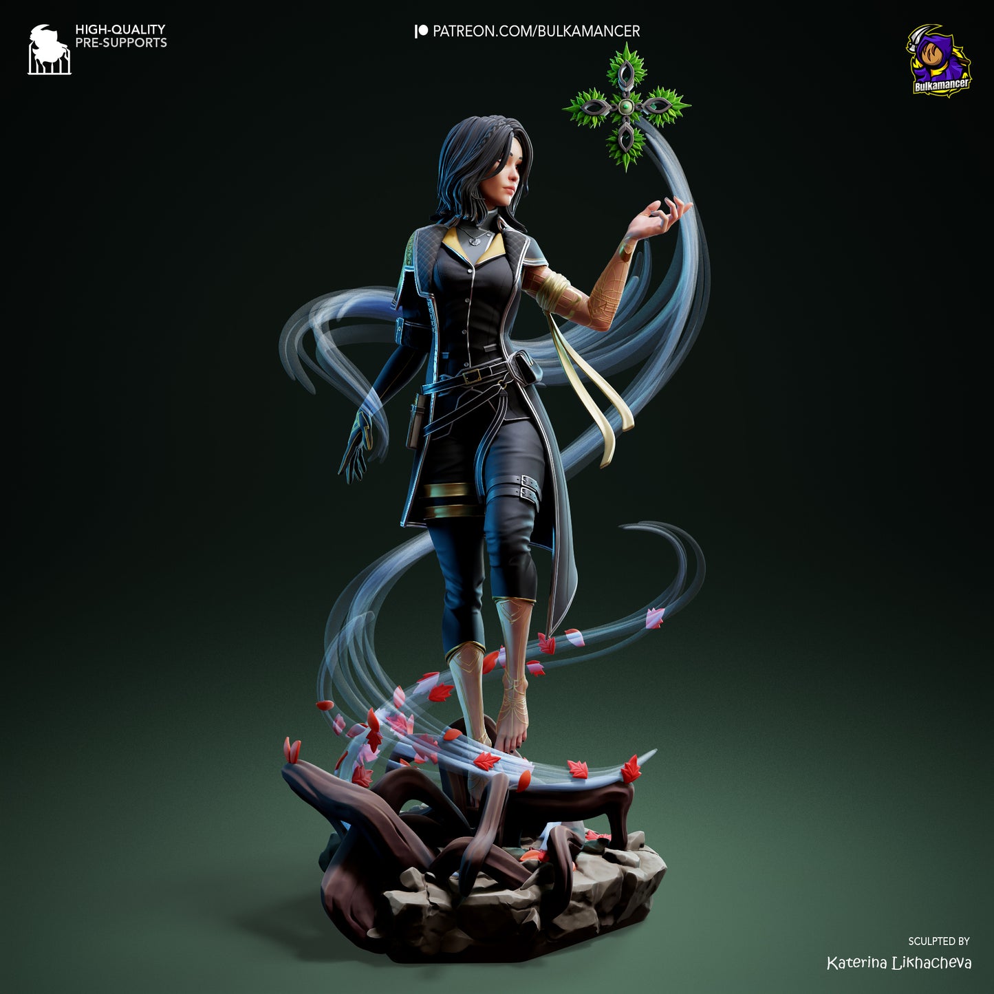 Clair Obscur Expedition 33 Lune Resin Fan Art - MTO (Design by Bulkamancer)