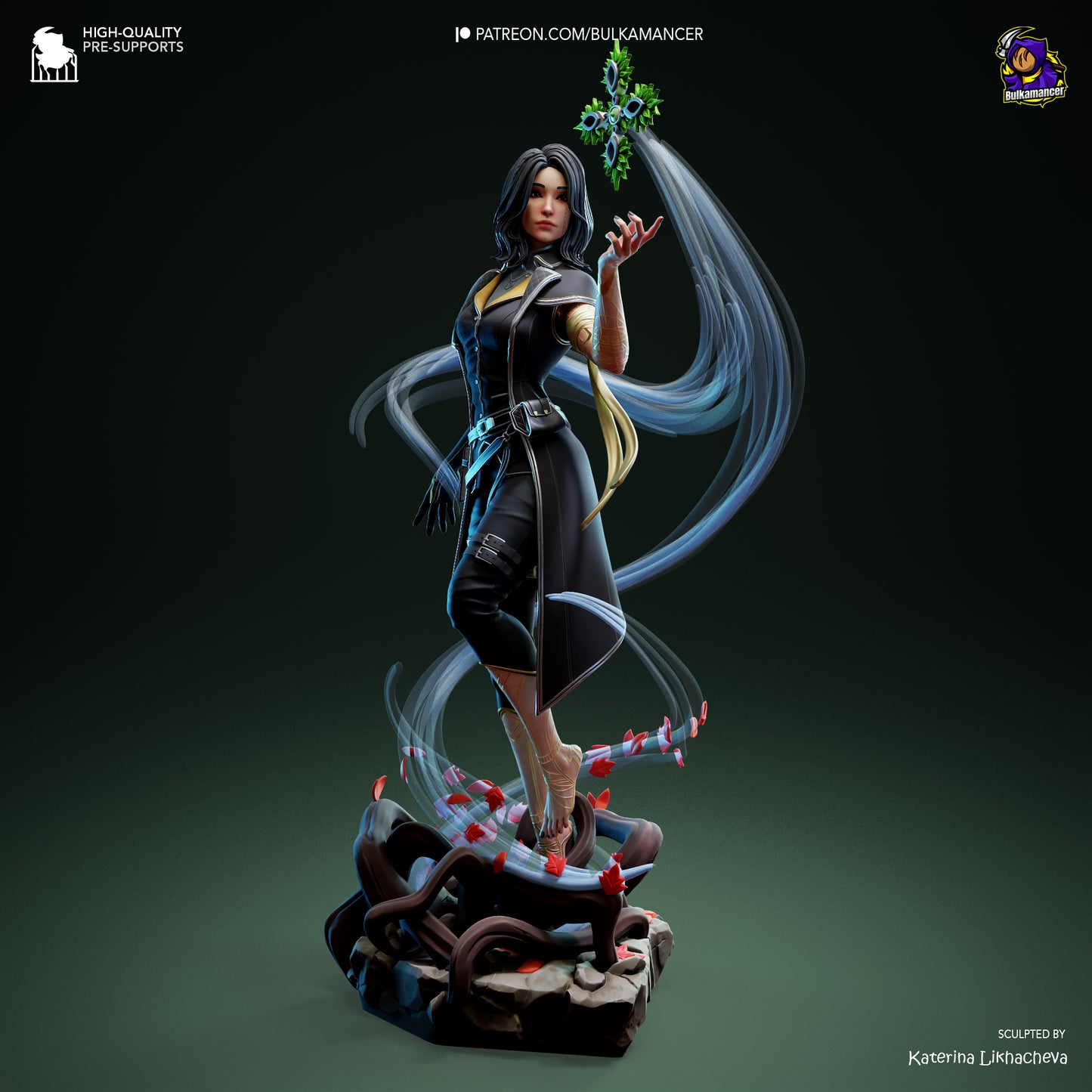 Clair Obscur Expedition 33 Lune Resin Fan Art - MTO (Design by Bulkamancer)