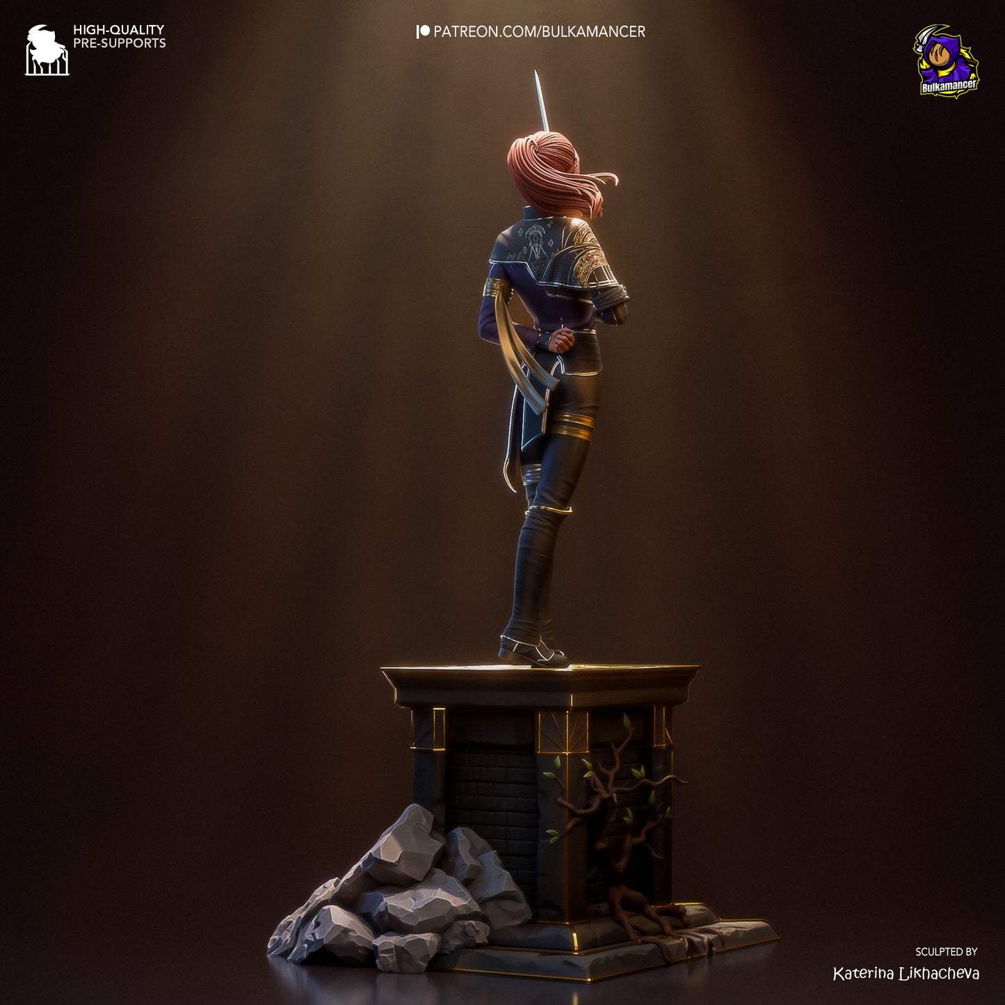 Clair Obscur Expedition 33 Maelle Resin Fan Art - MTO (Design by Bulkamancer)