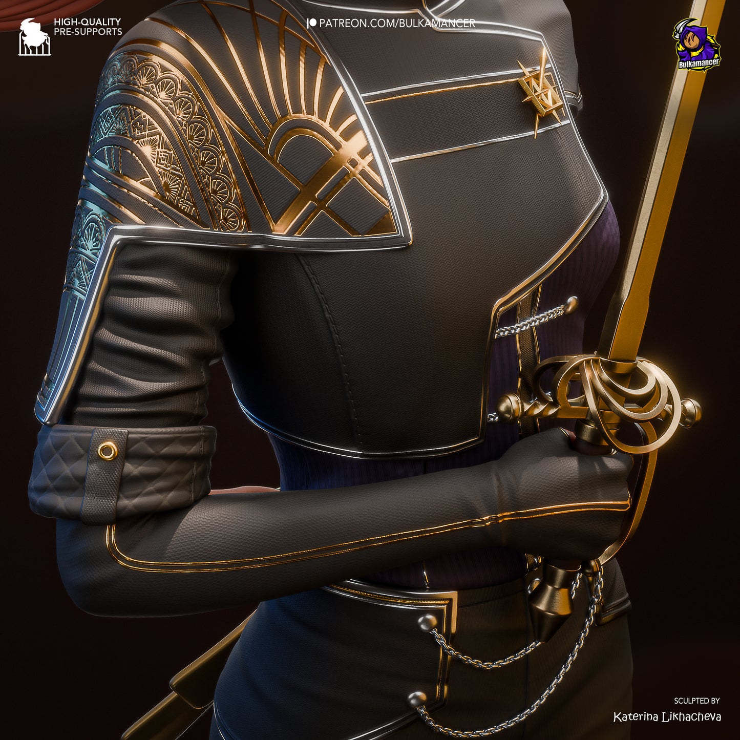Clair Obscur Expedition 33 Maelle Resin Fan Art - MTO (Design by Bulkamancer)