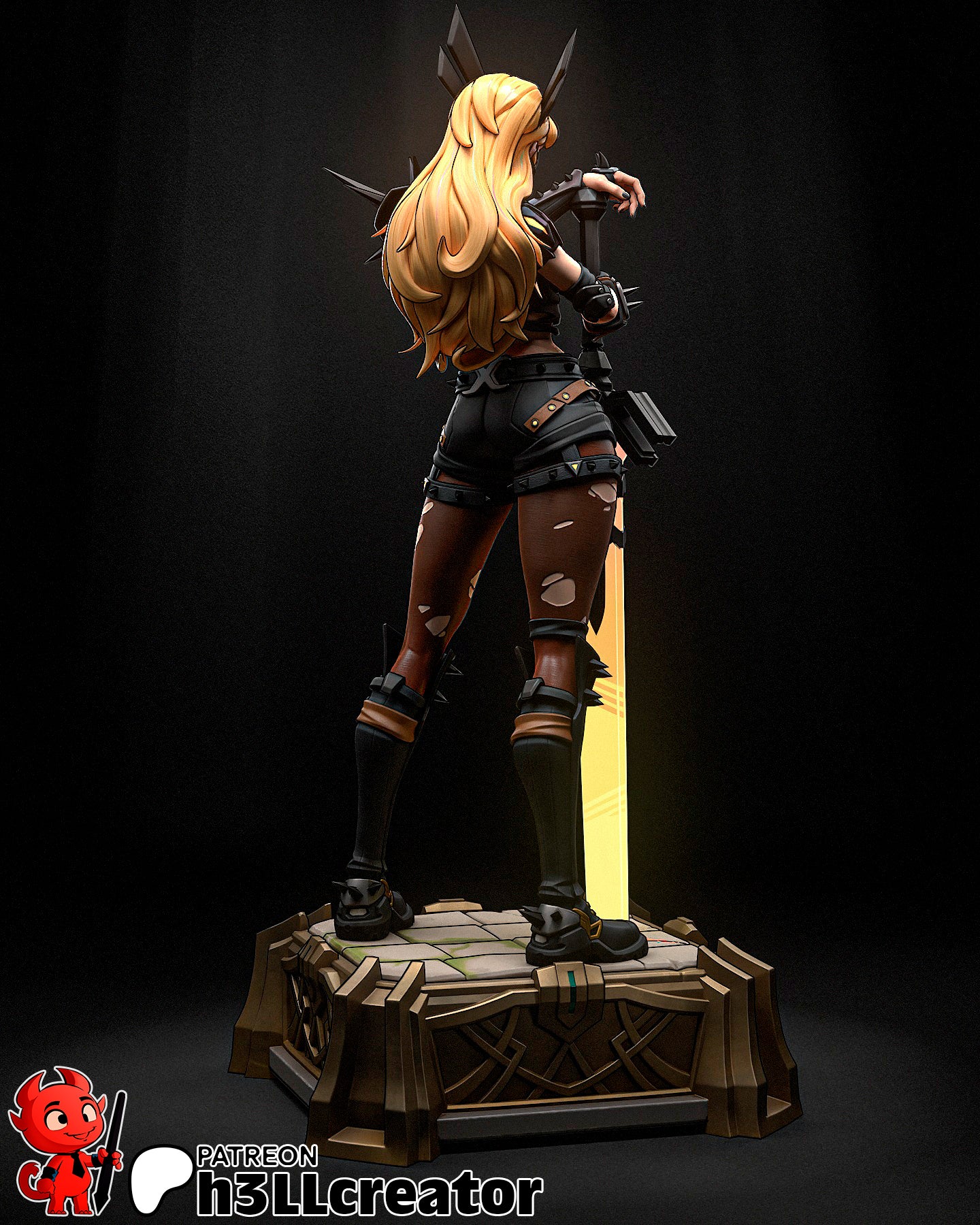 Marvel Rivals Magik Resin Fan Art - MTO (HC)