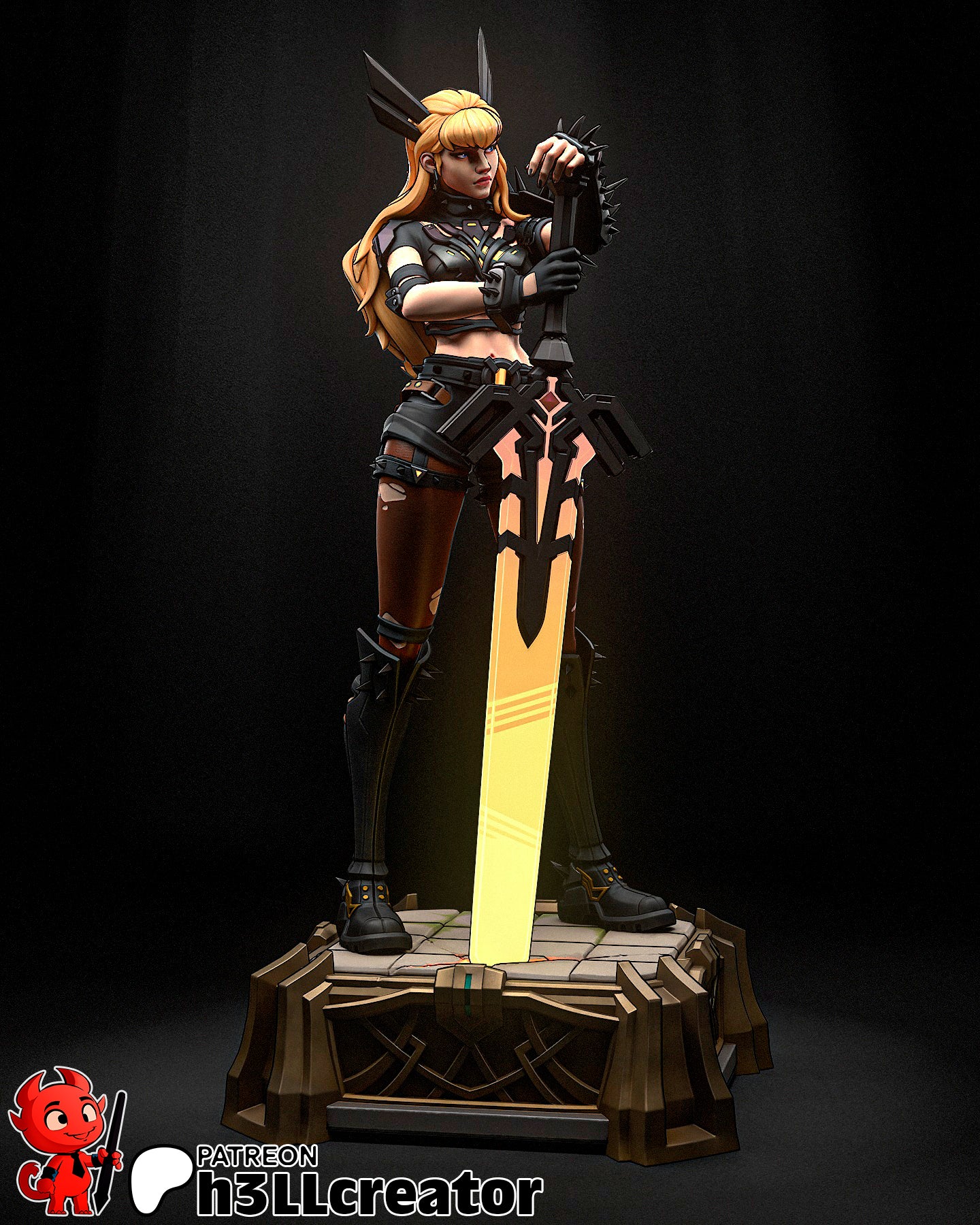 Marvel Rivals Magik Resin Fan Art - MTO (HC)