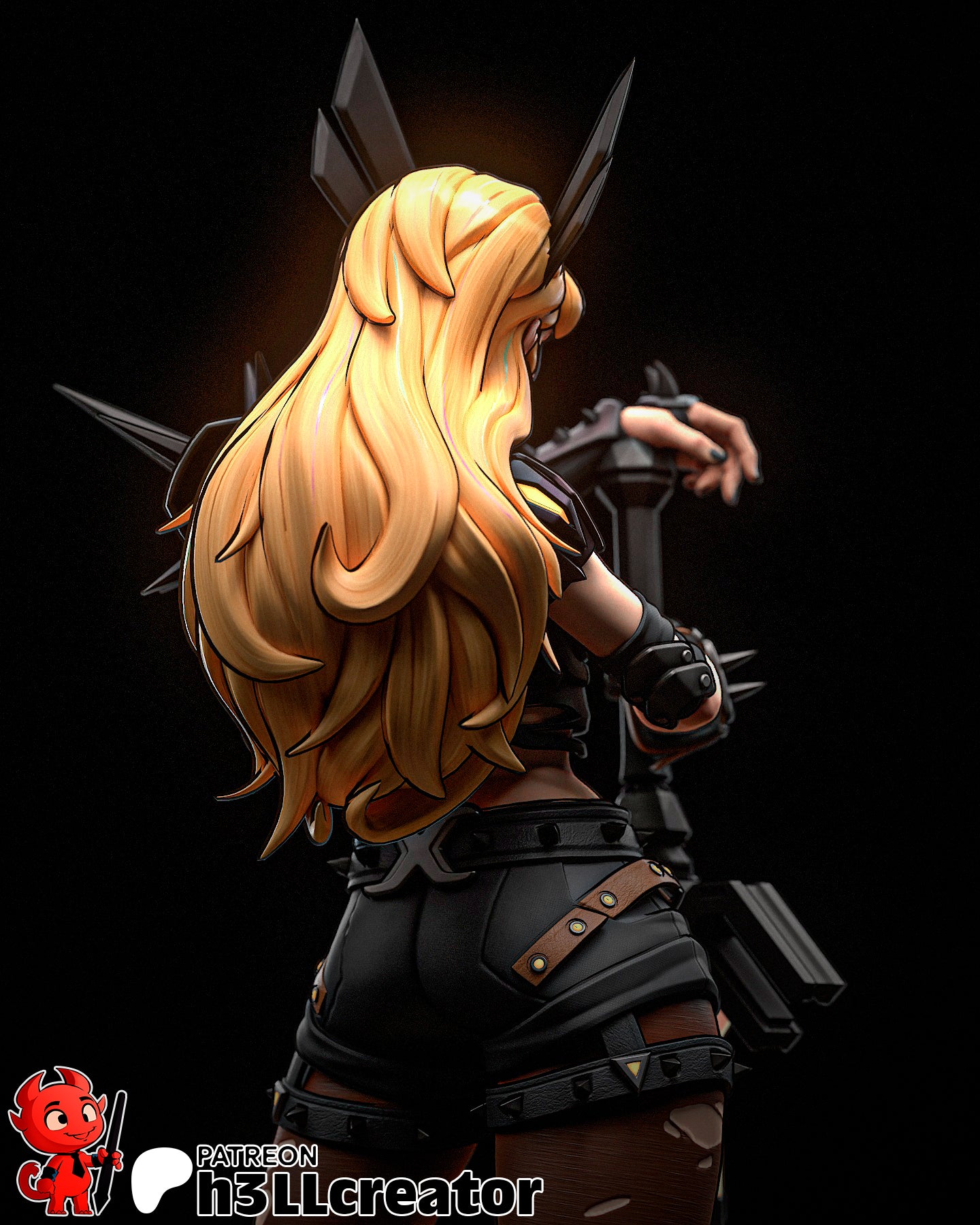 Marvel Rivals Magik Resin Fan Art - MTO (HC)