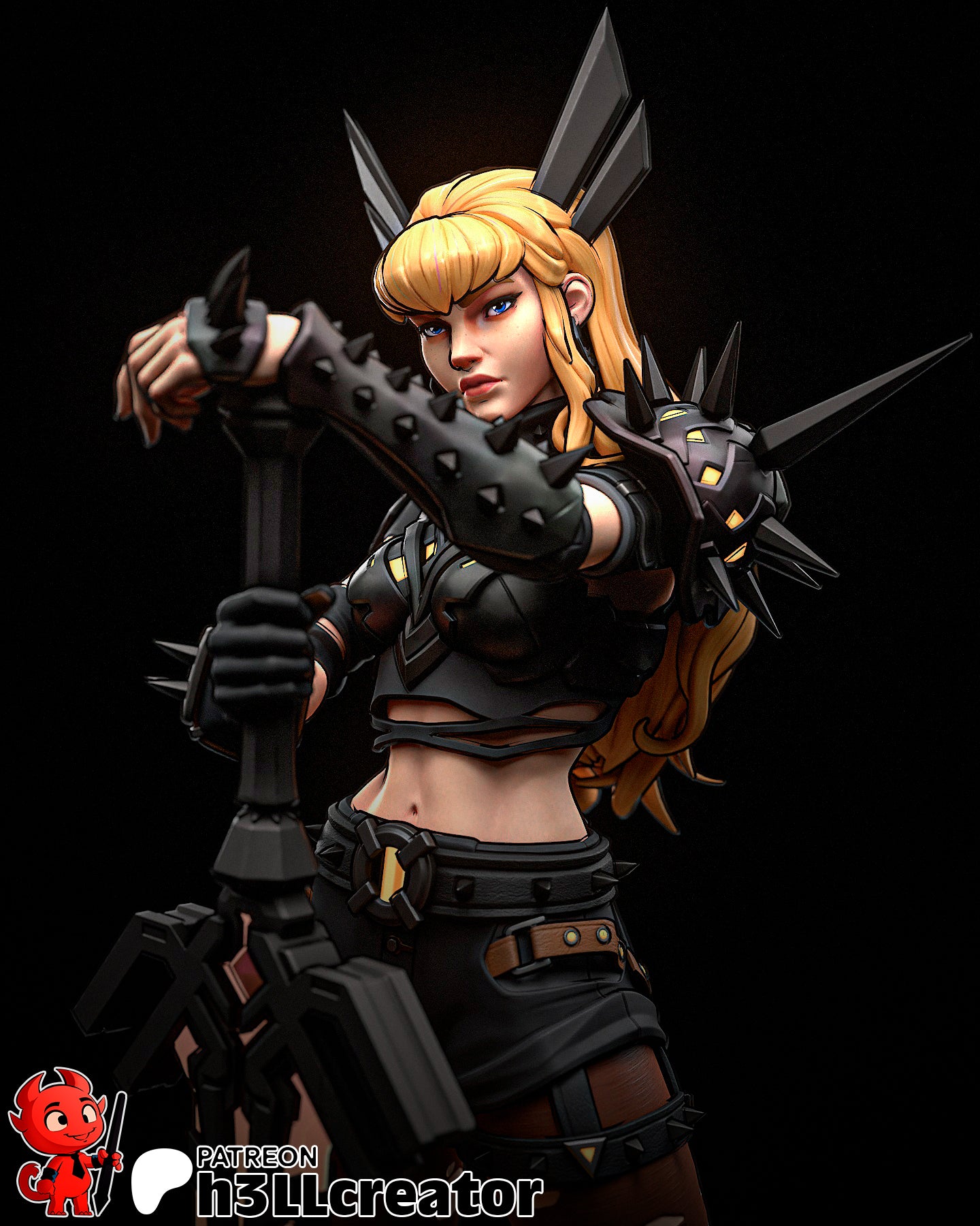 Marvel Rivals Magik Resin Fan Art - MTO (HC)
