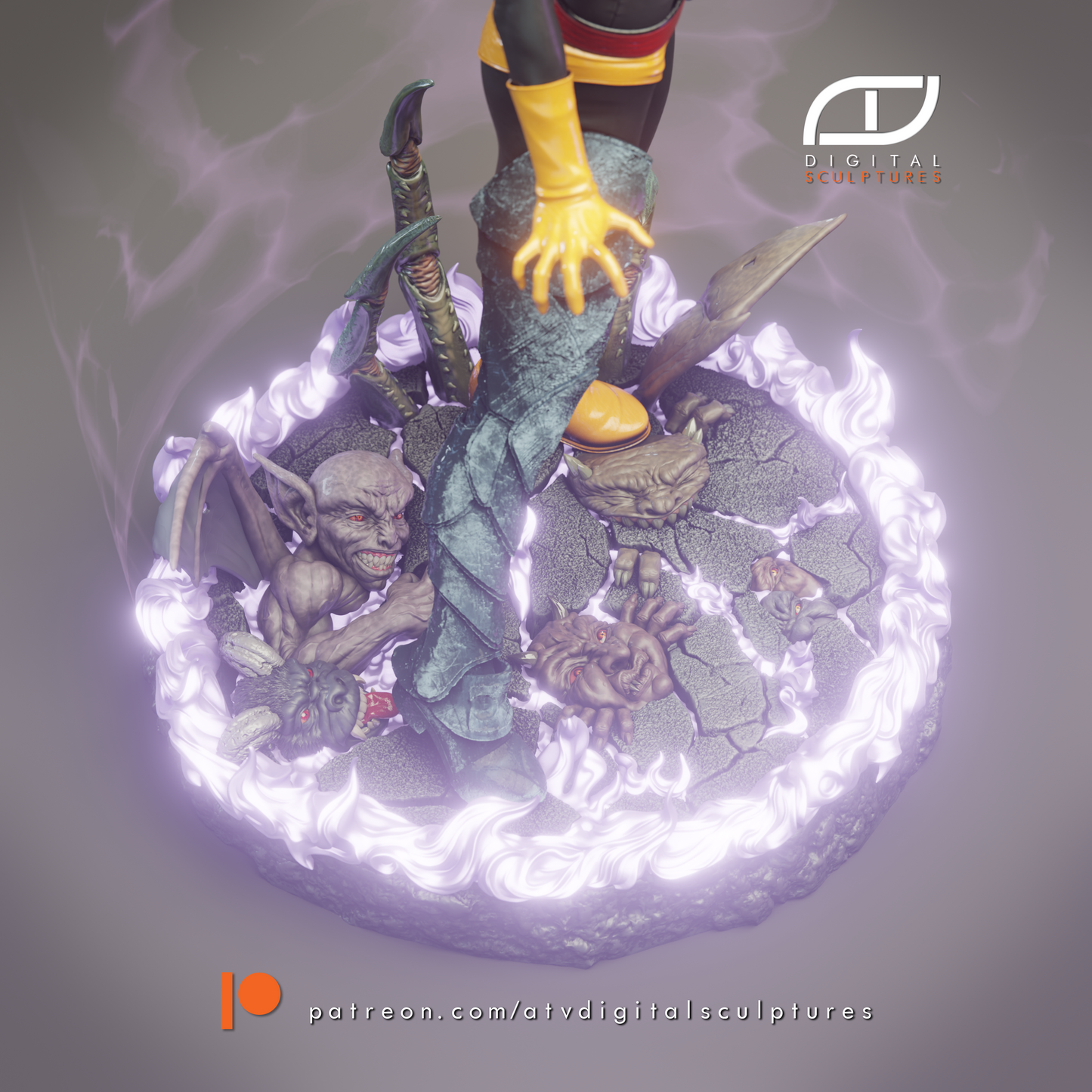 Magik Classic Outfit Resin Fan Art Pro Painted - MTO (ATV)
