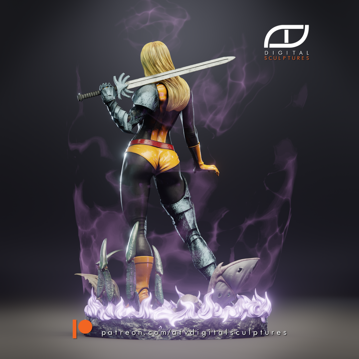 Magik Classic Outfit Resin Fan Art Pro Painted - MTO (ATV)