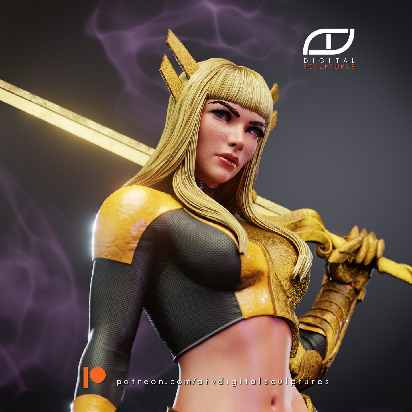 Magik Classic Outfit Resin Fan Art Pro Painted - MTO (ATV)