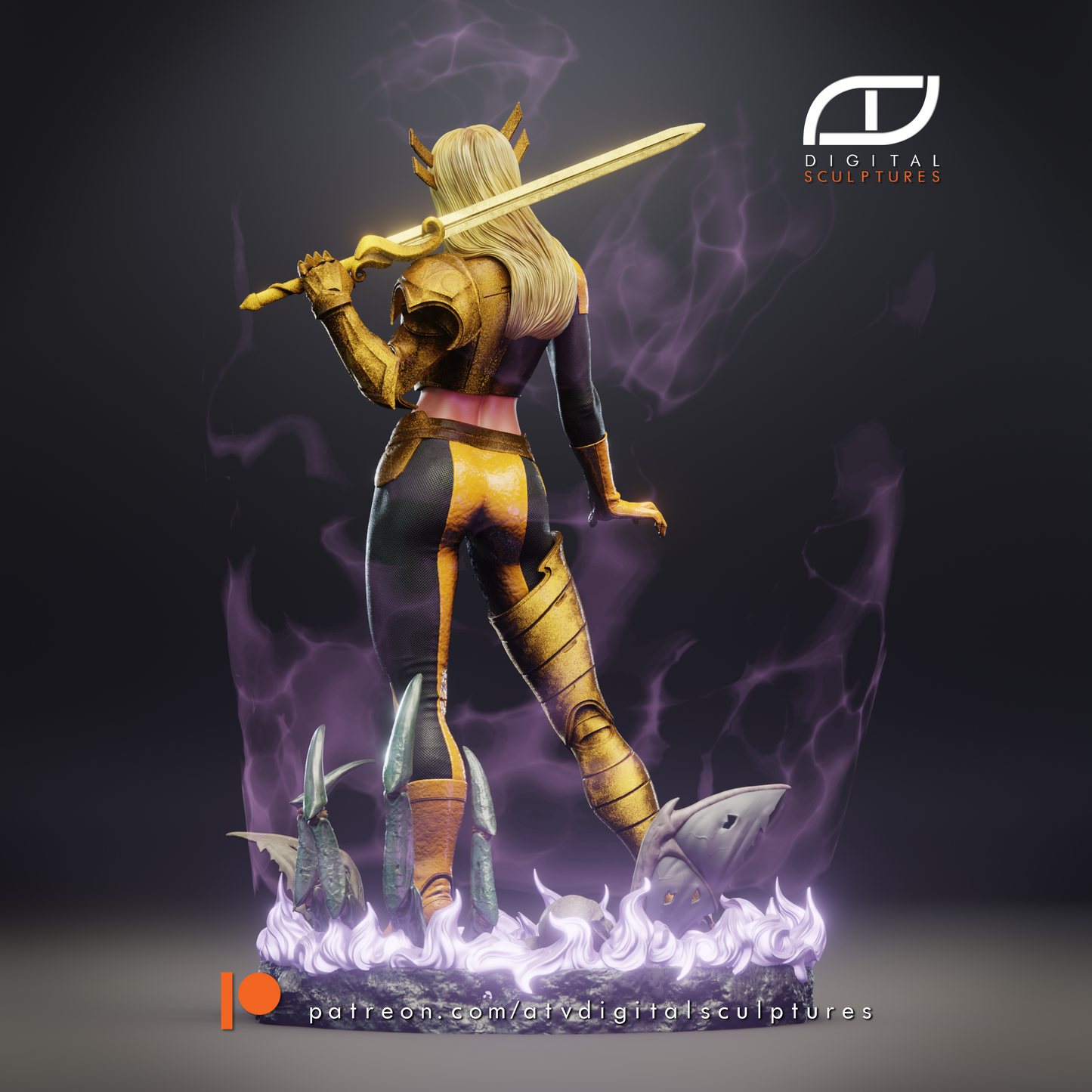 Magik Classic Outfit Resin Fan Art Pro Painted - MTO (ATV)