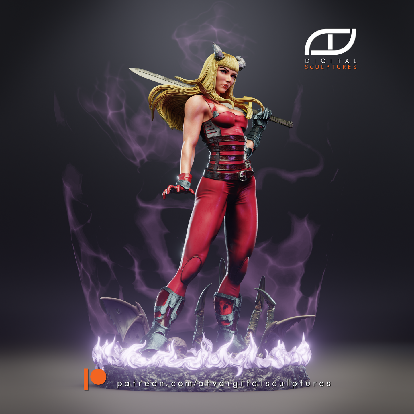 Magik Classic Outfit Resin Fan Art Pro Painted - MTO (ATV)