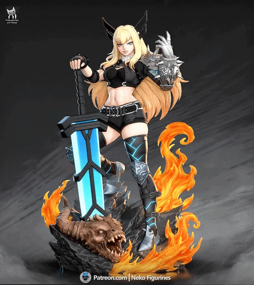Magik Resin Art (Neko Version)