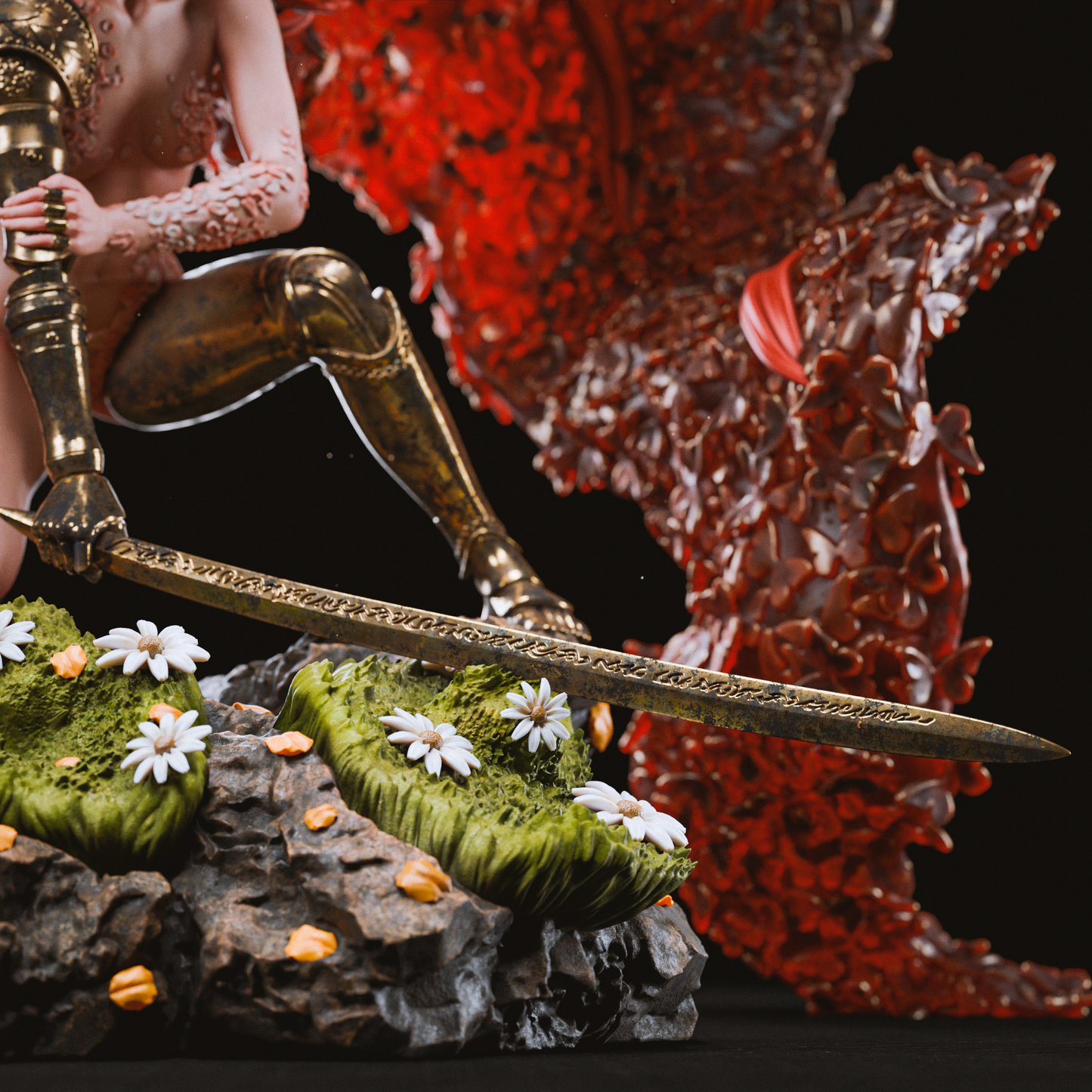 Malenia Resin Sculpture Pro Painted 1/6 scale CA3d V2