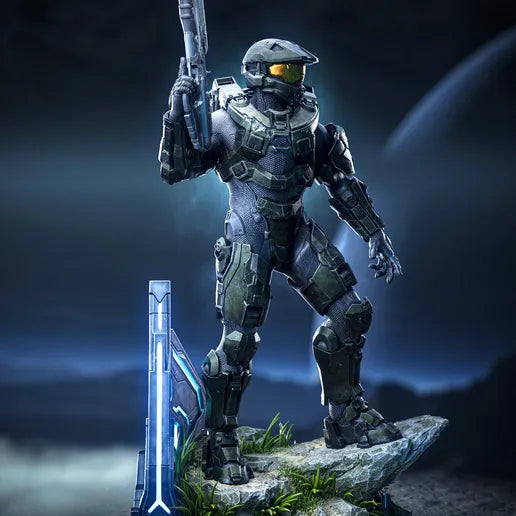 Master Chief Resin Art (Tanuki Version)