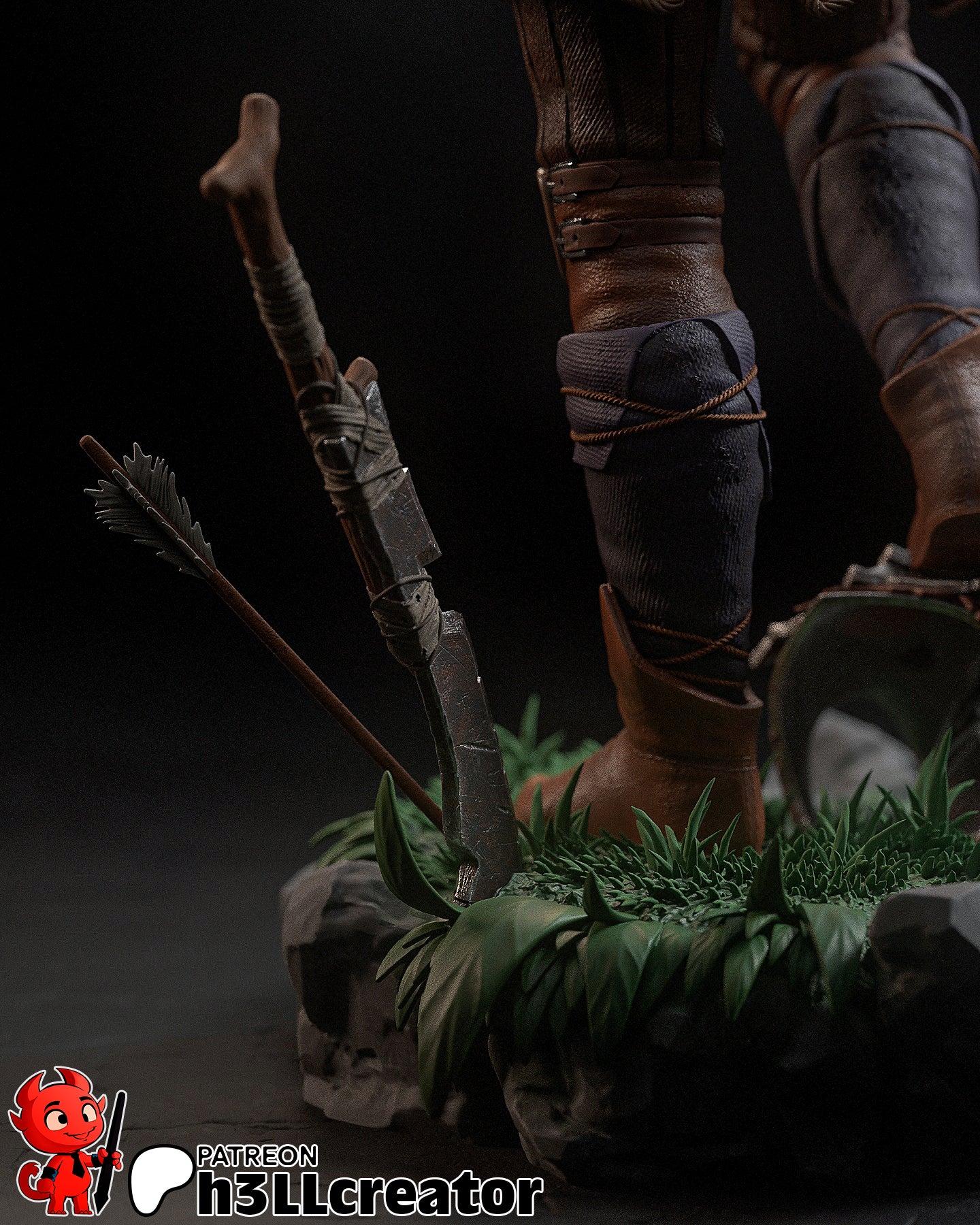 Minsc BG3 Resin Fan Art - MTO (HC)