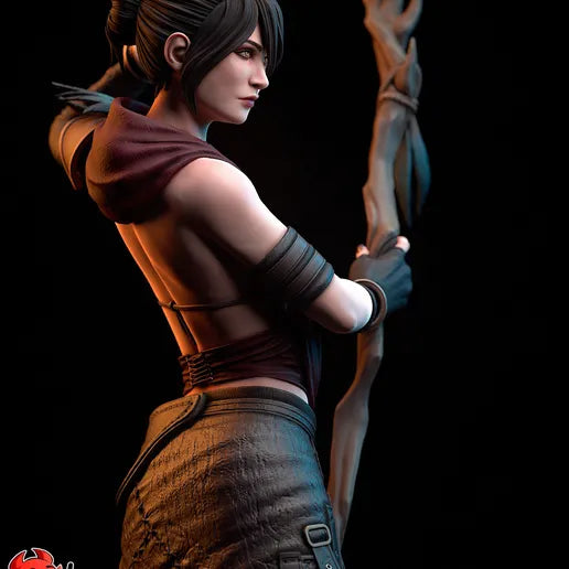 Morrigan Resin Fan Art - MTO (Design by H3llcreator)