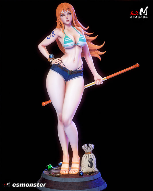 Nami Resin Art (East Sea Monster Version)