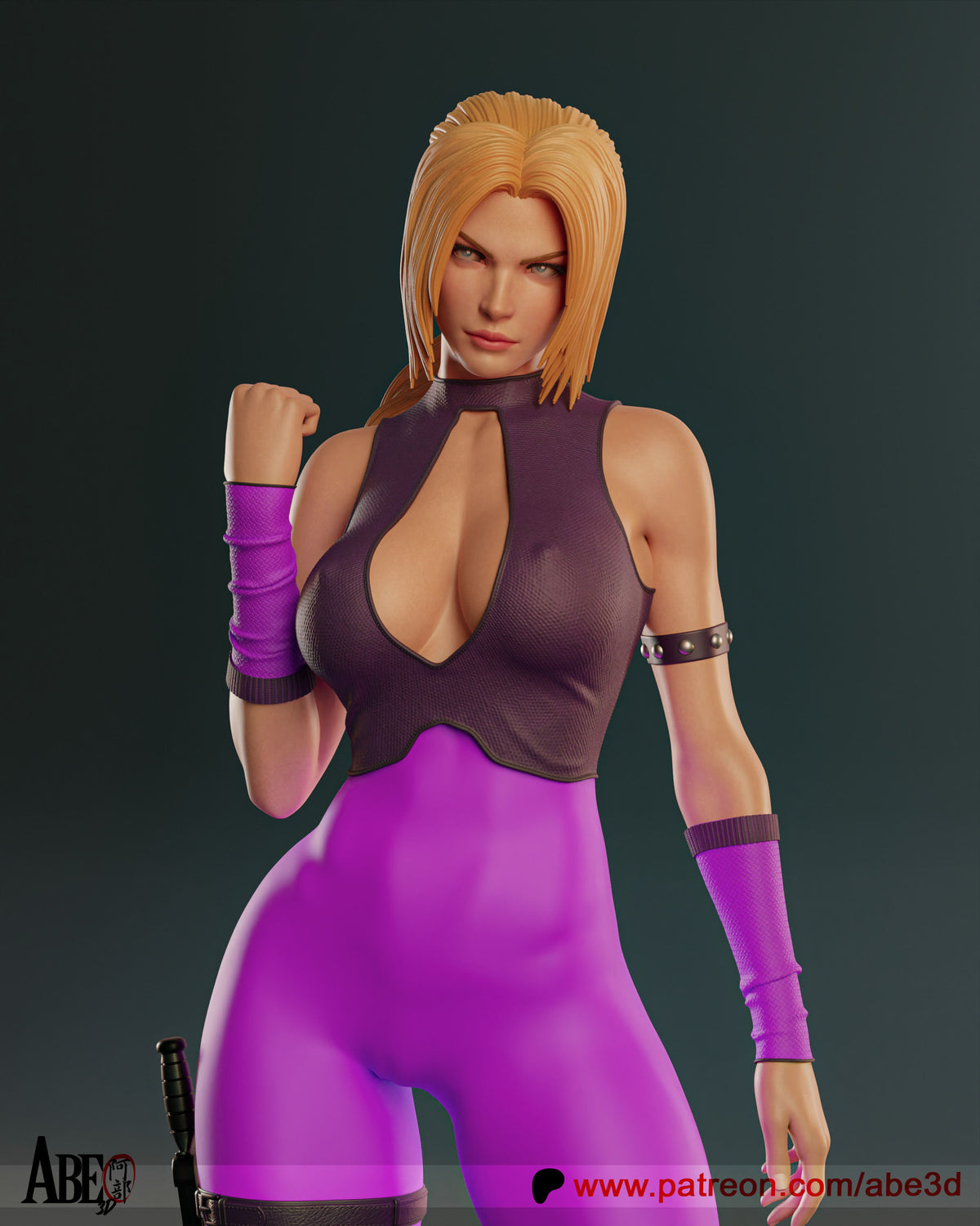 Nina Williams Resin Art (Design by Abe3D)