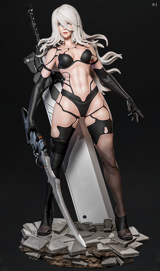 A2 Nier Automata Resin Art (East Sea Monster Version)